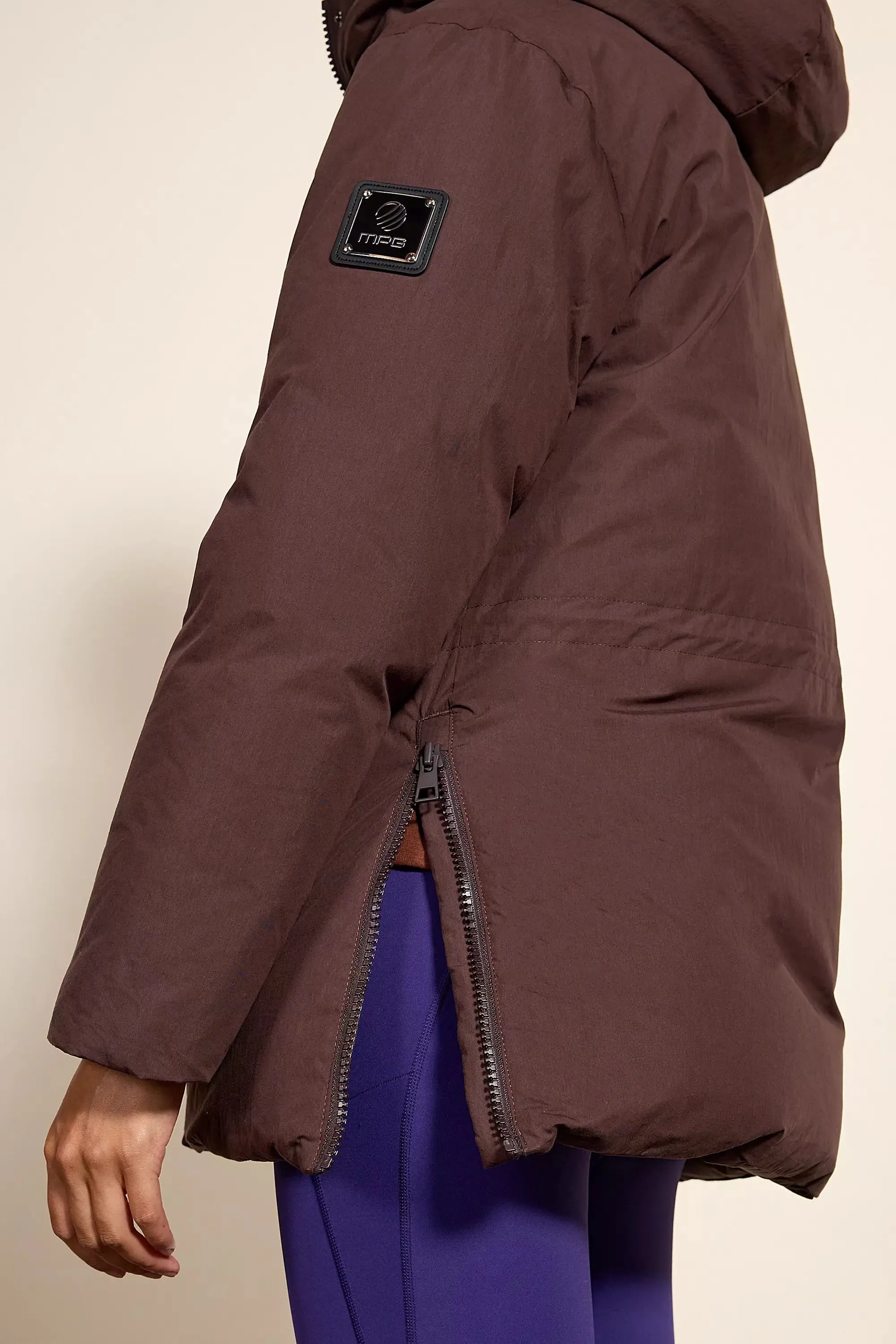 RDS Down Hip-Length Puffer - Chocolate Brown sold by MPG product image thumbnail 4