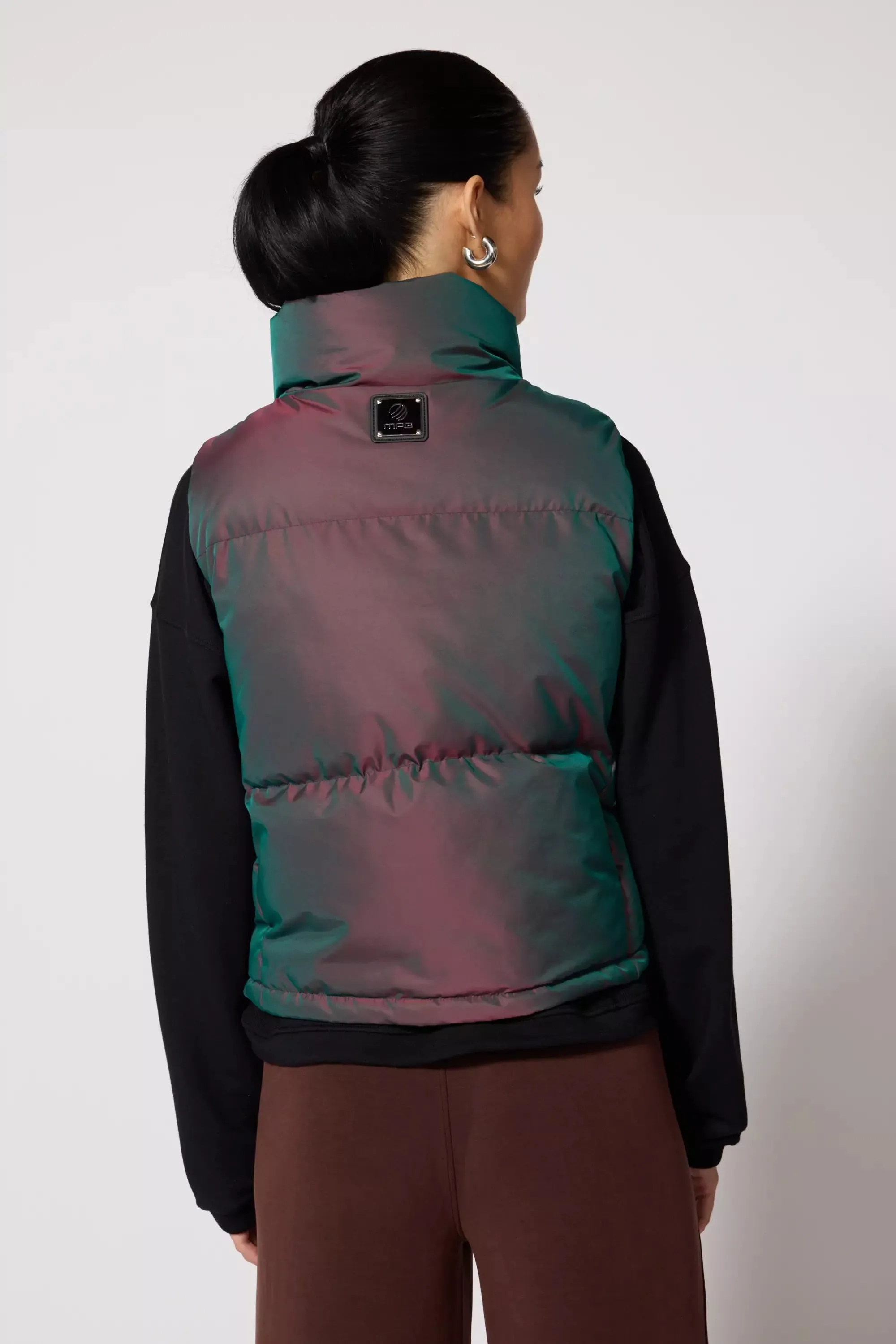 Aurora Cropped Vest - Northern Lights sold by MPG product image thumbnail 4