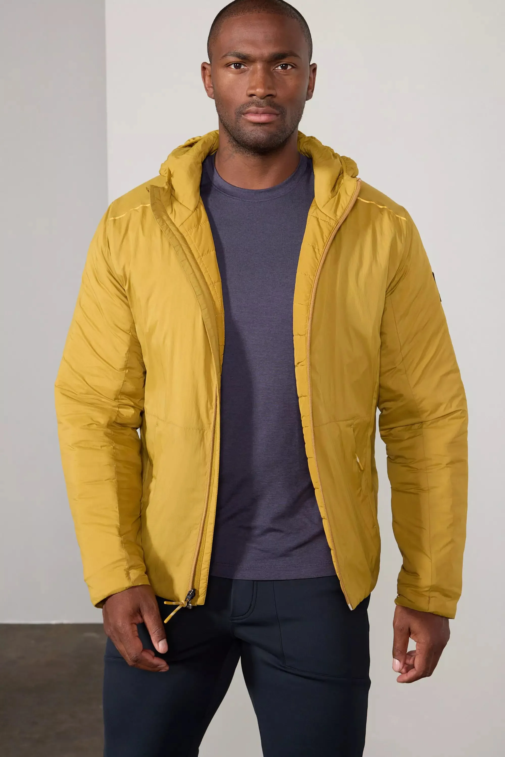 Insulated Tech Jacket - Old Gold sold by MPG product image thumbnail 5