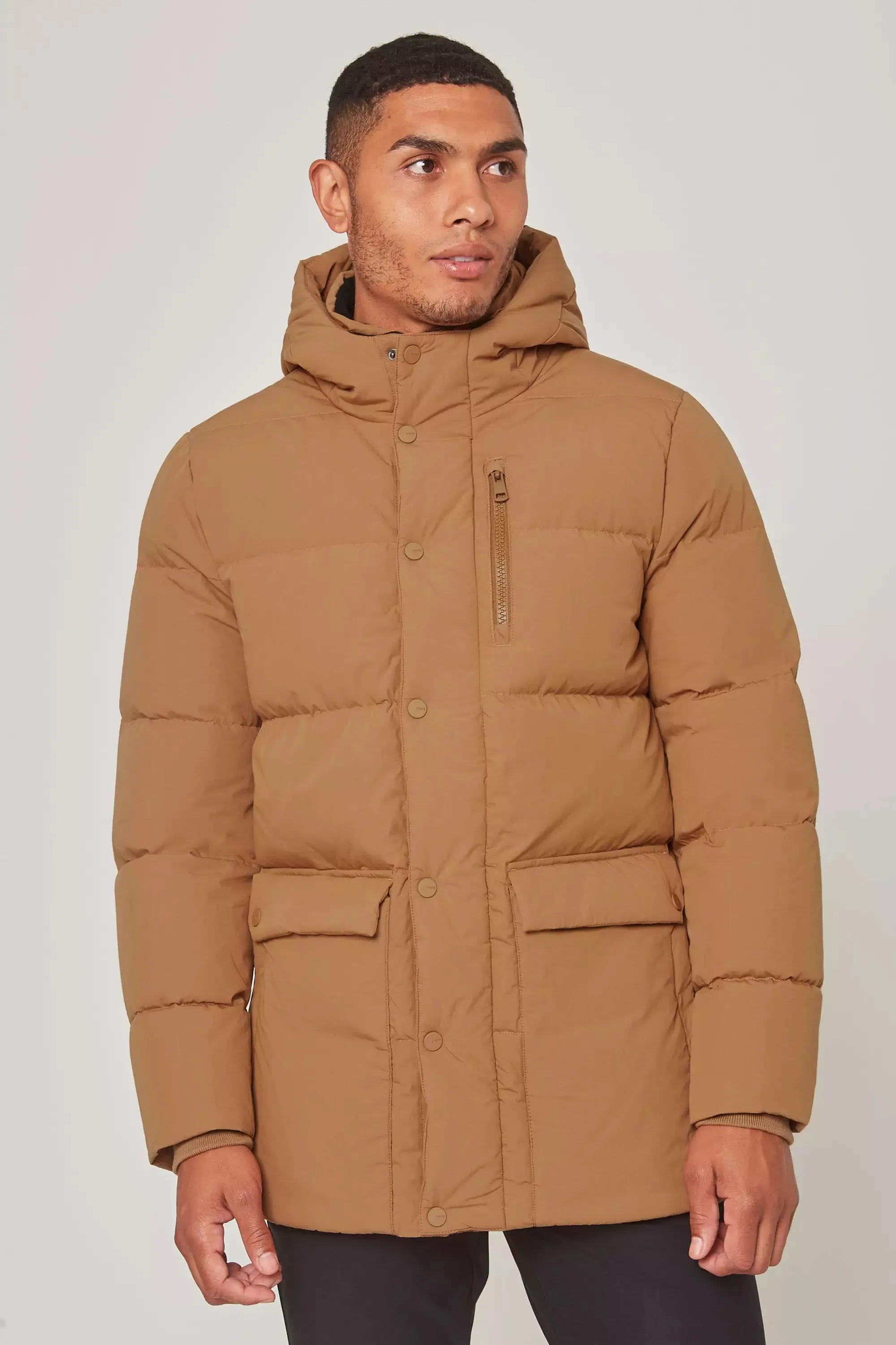 RDS Down Parka - Dark Camel sold by MPG