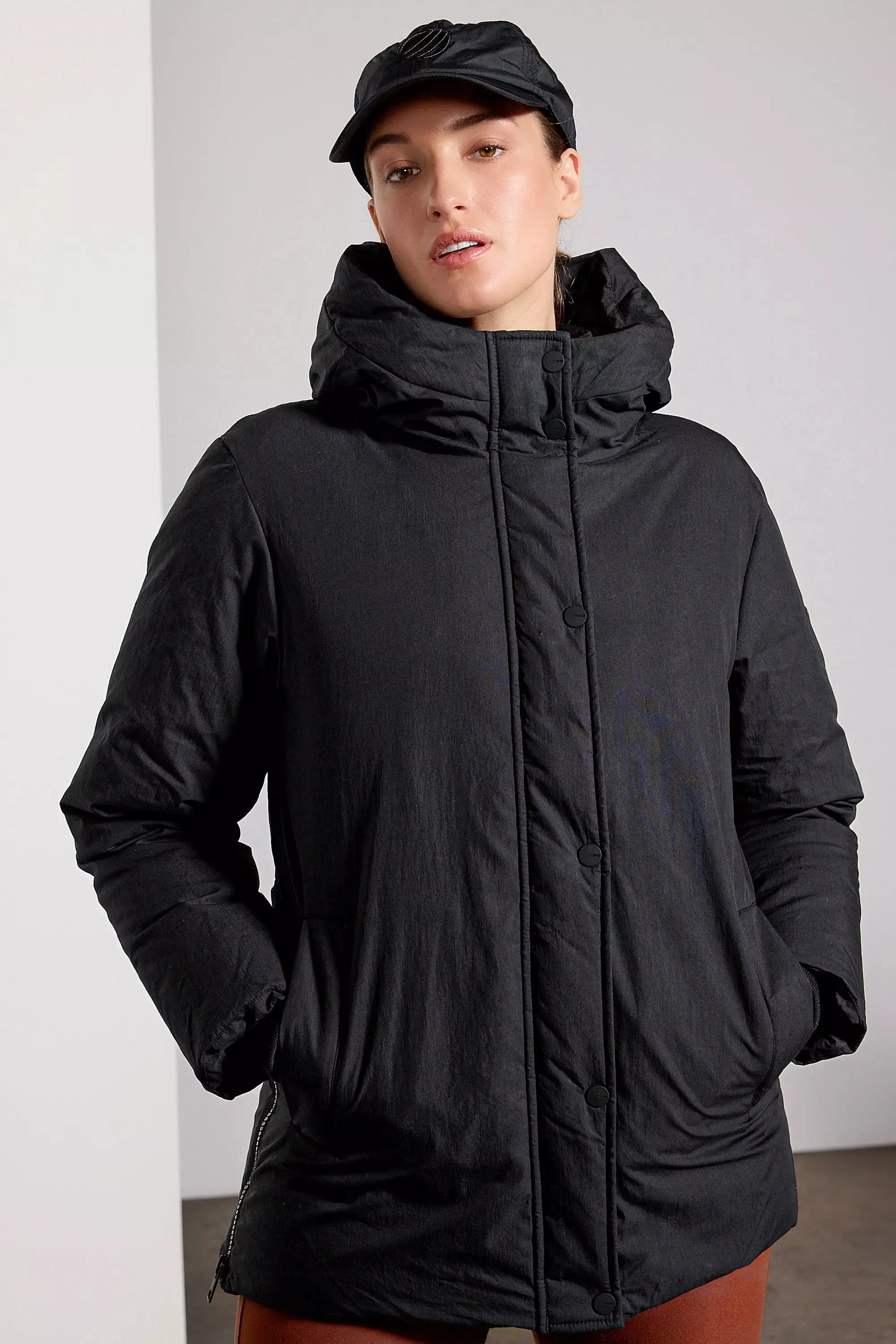 RDS Down Hip-Length Puffer - Black sold by MPG