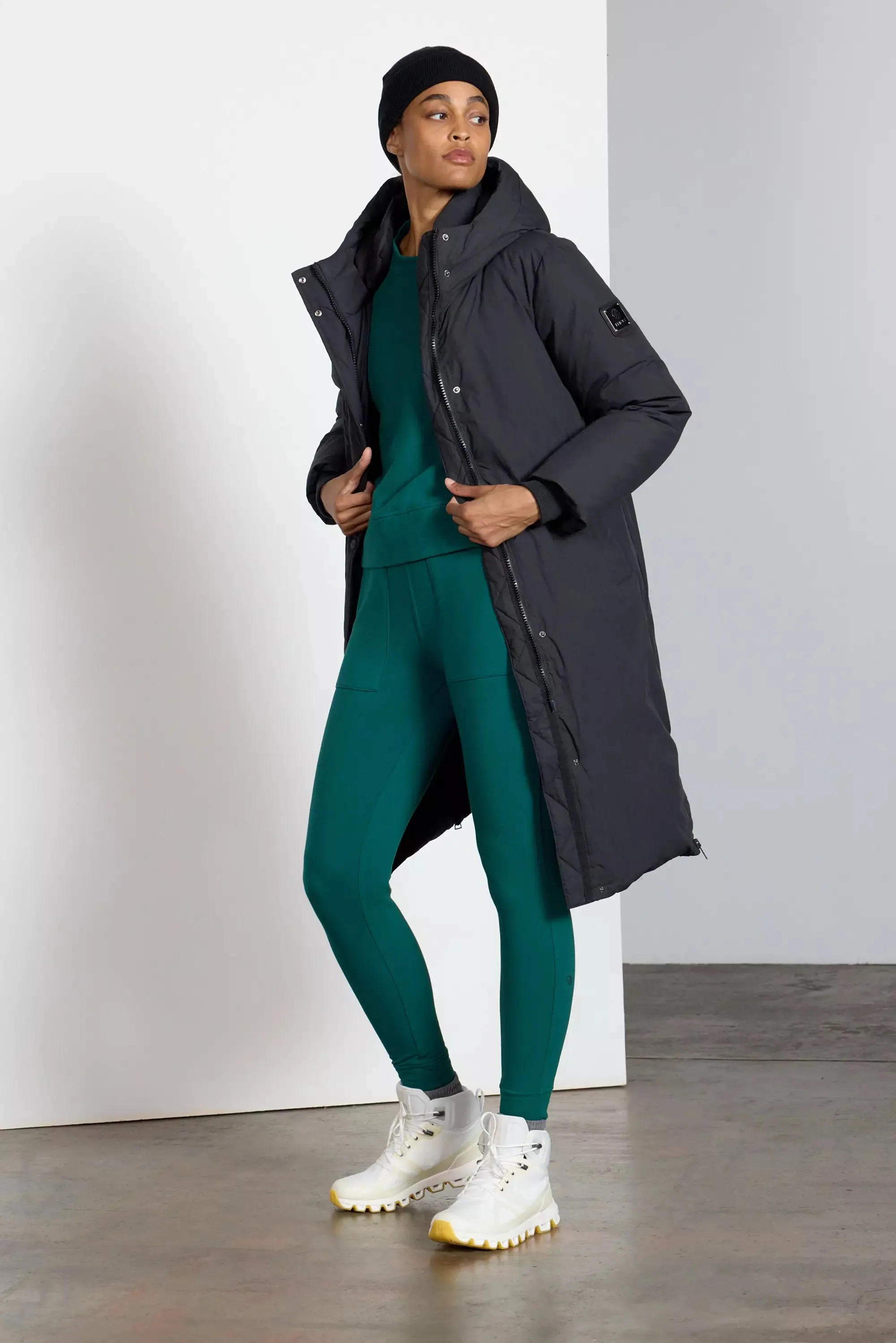 RDS Down Maxi Puffer - Black sold by MPG