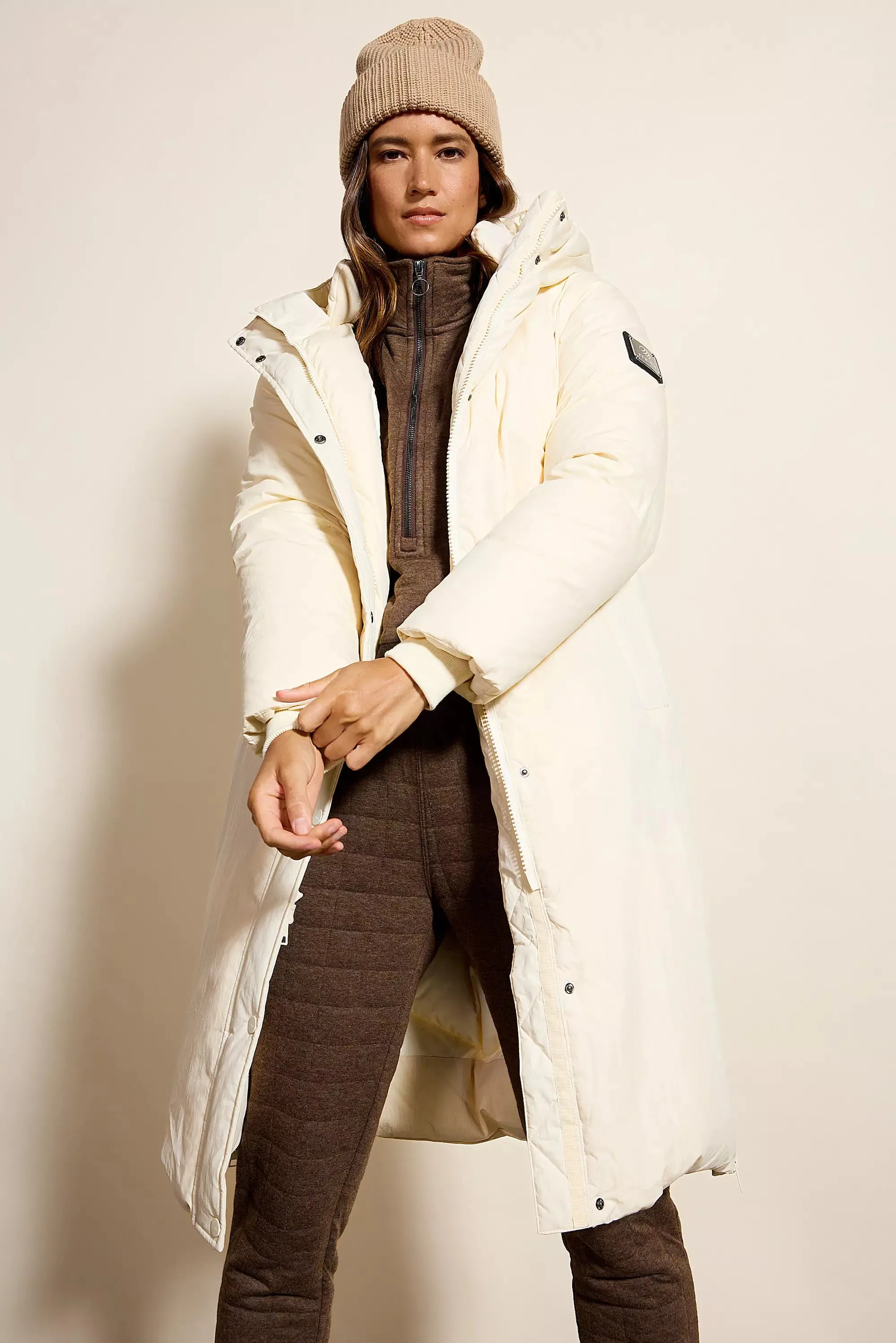 RDS Down Maxi Puffer - Winter White sold by MPG