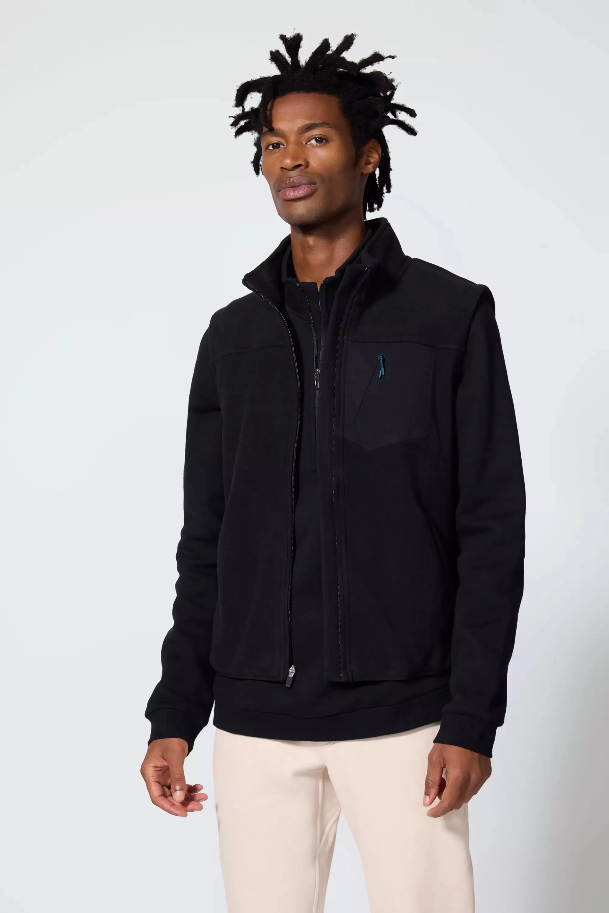 Elevate Fleece Vest - Black sold by MPG product image thumbnail 4