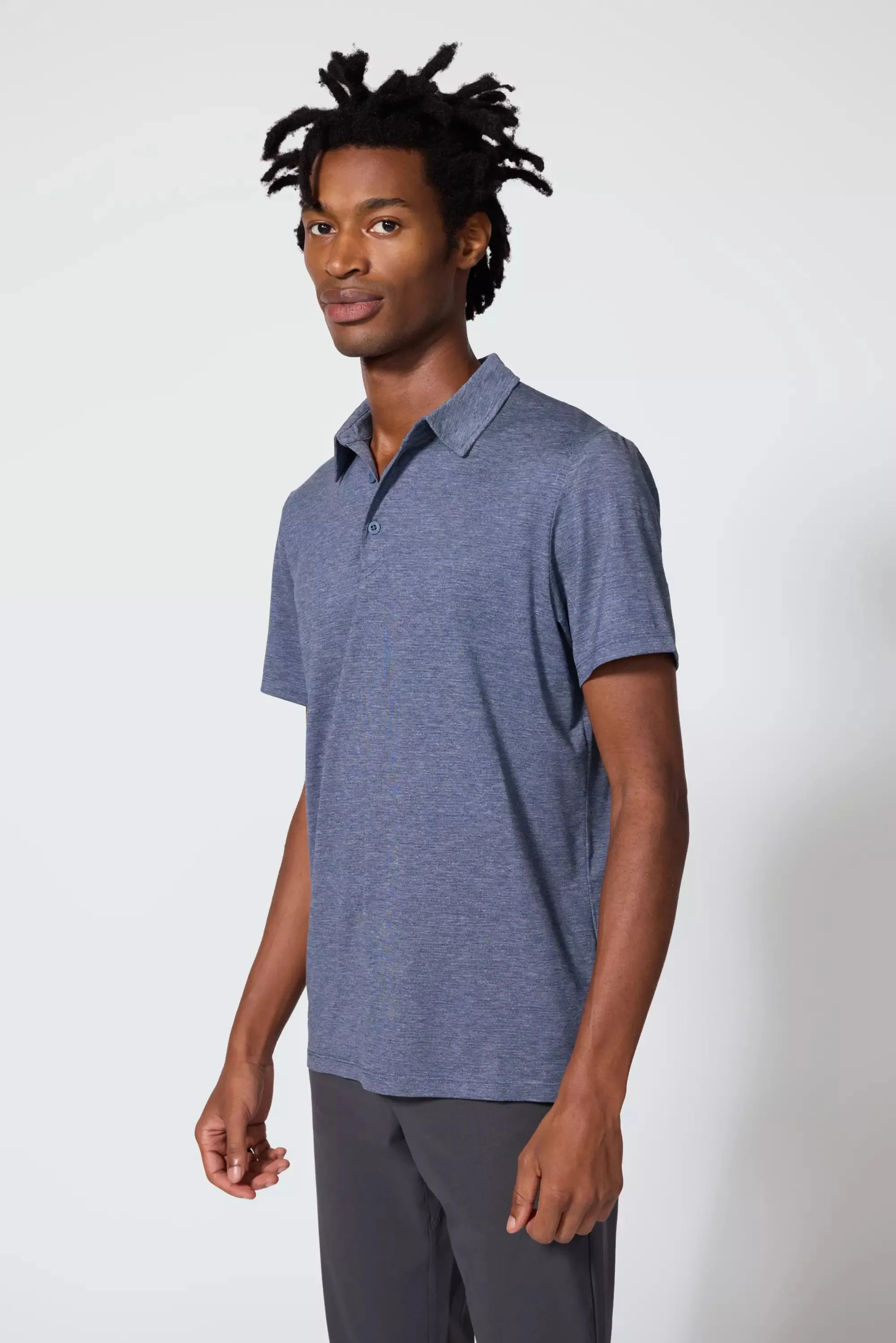 Triumph Polo - Deep Navy Melange sold by MPG product image thumbnail 4
