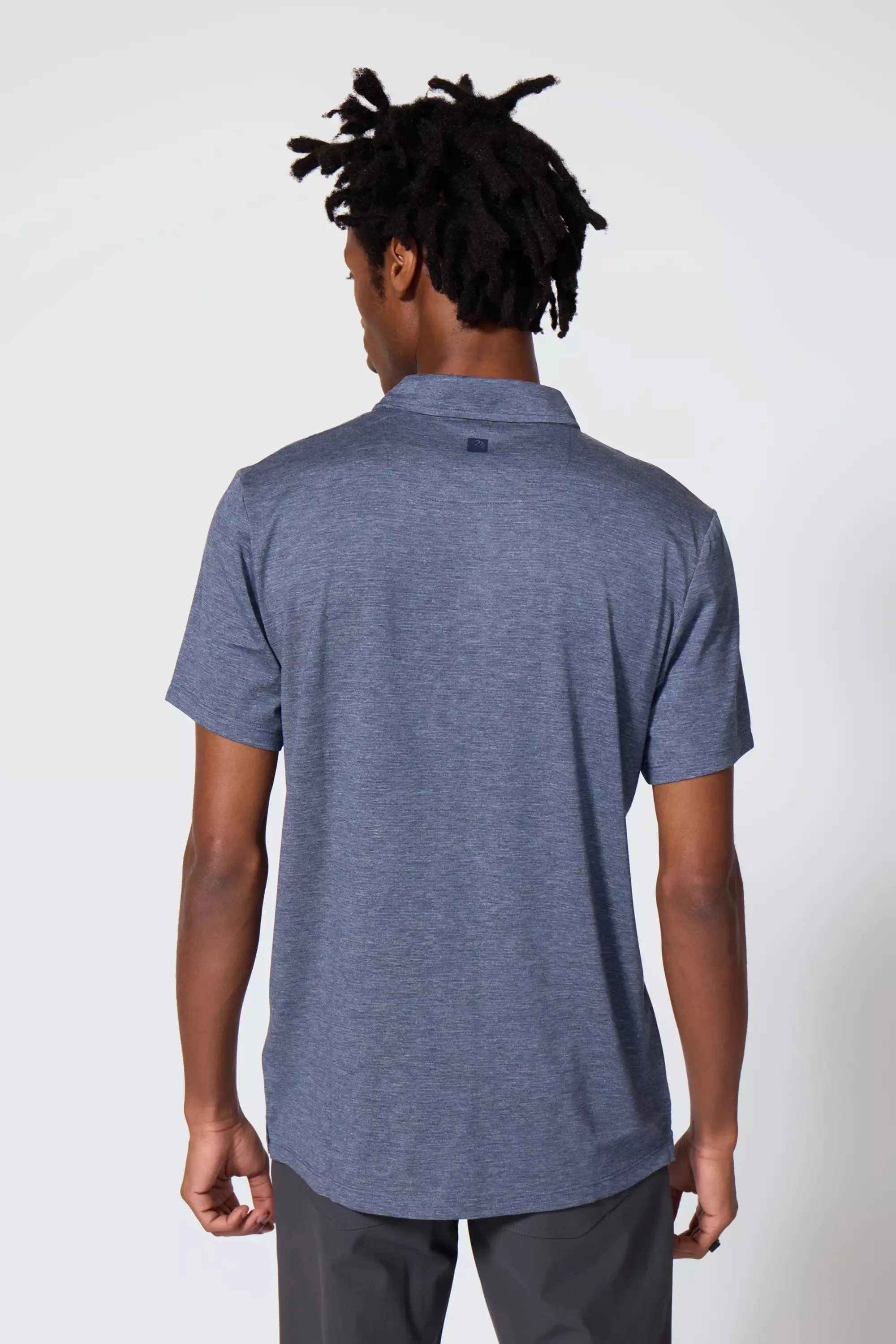 Triumph Polo - Deep Navy Melange sold by MPG product image thumbnail 3