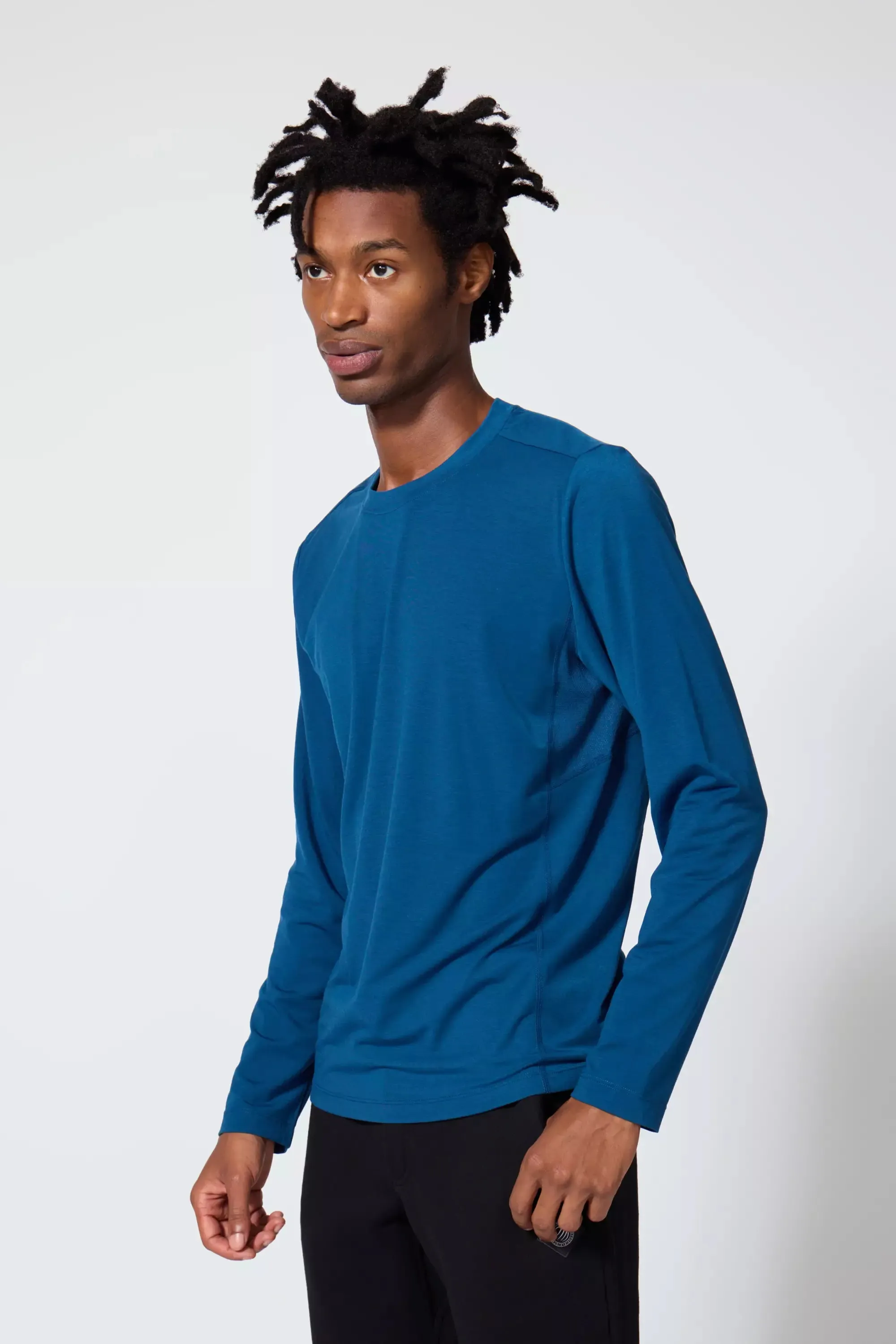 Performance Knit Men's Long Sleeve Tee - Poseidon sold by MPG product image thumbnail 4