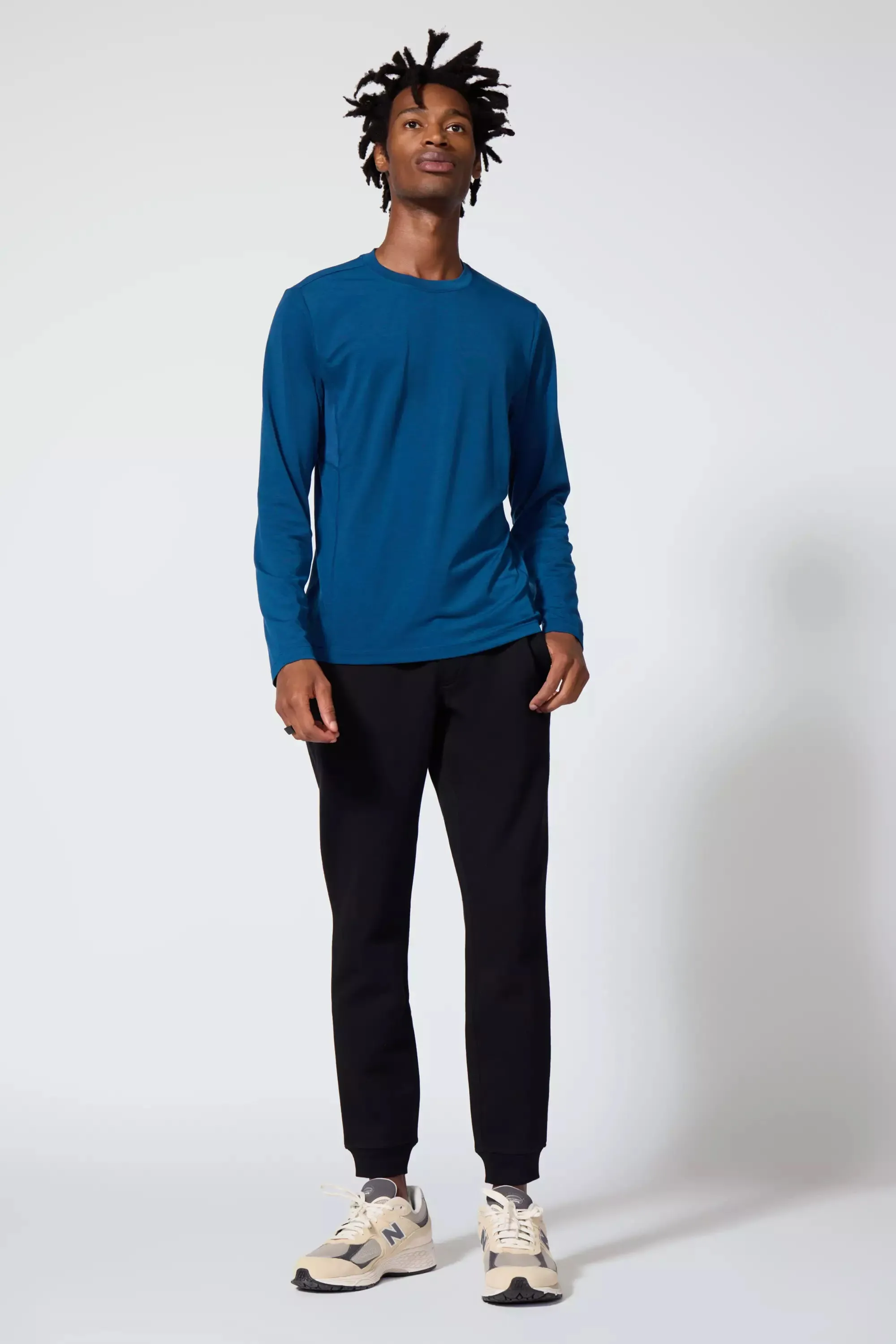 Performance Knit Men's Long Sleeve Tee - Poseidon sold by MPG product image thumbnail 2