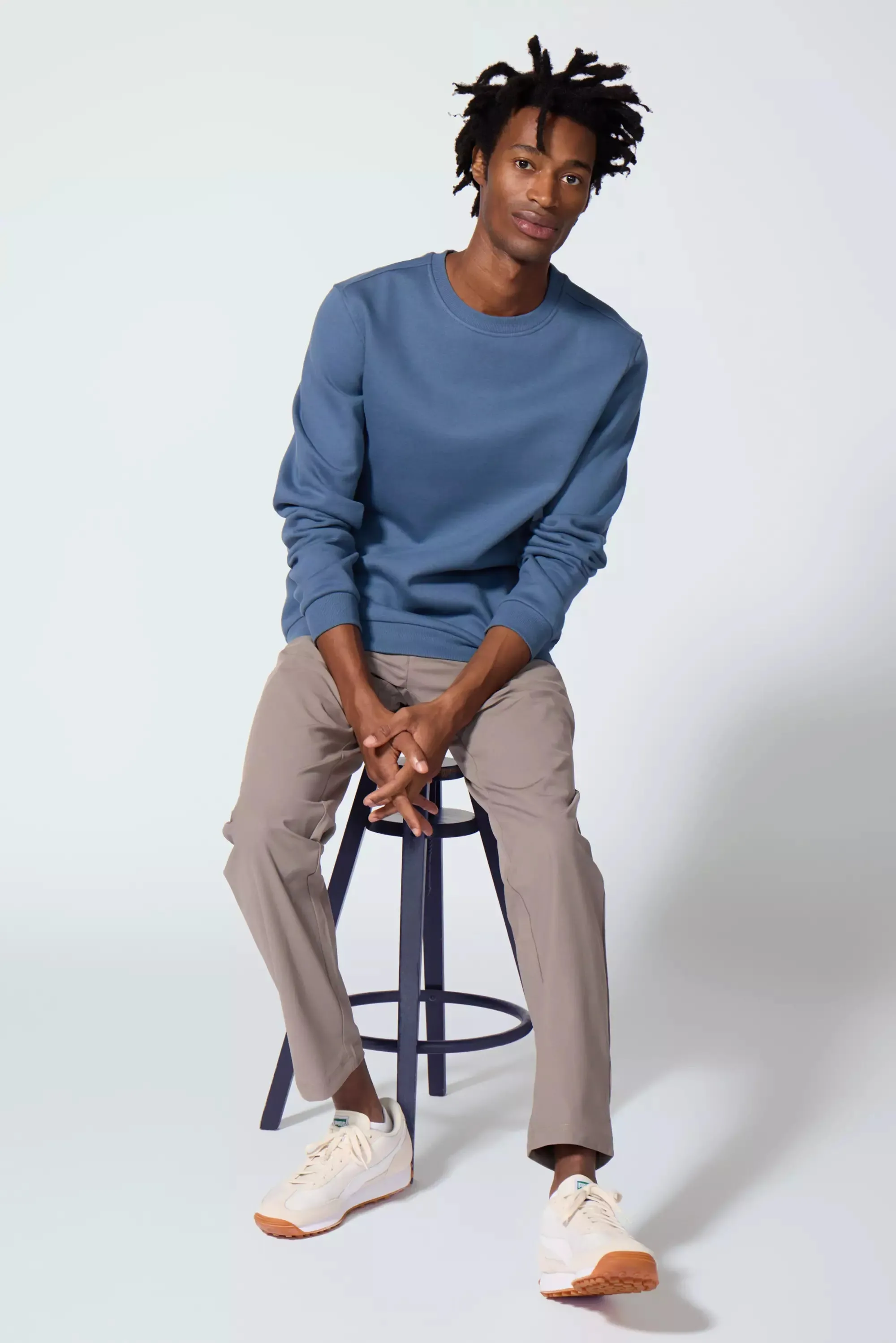 Comfort Men's Fleece Sweatshirt - Petrol Blue sold by MPG