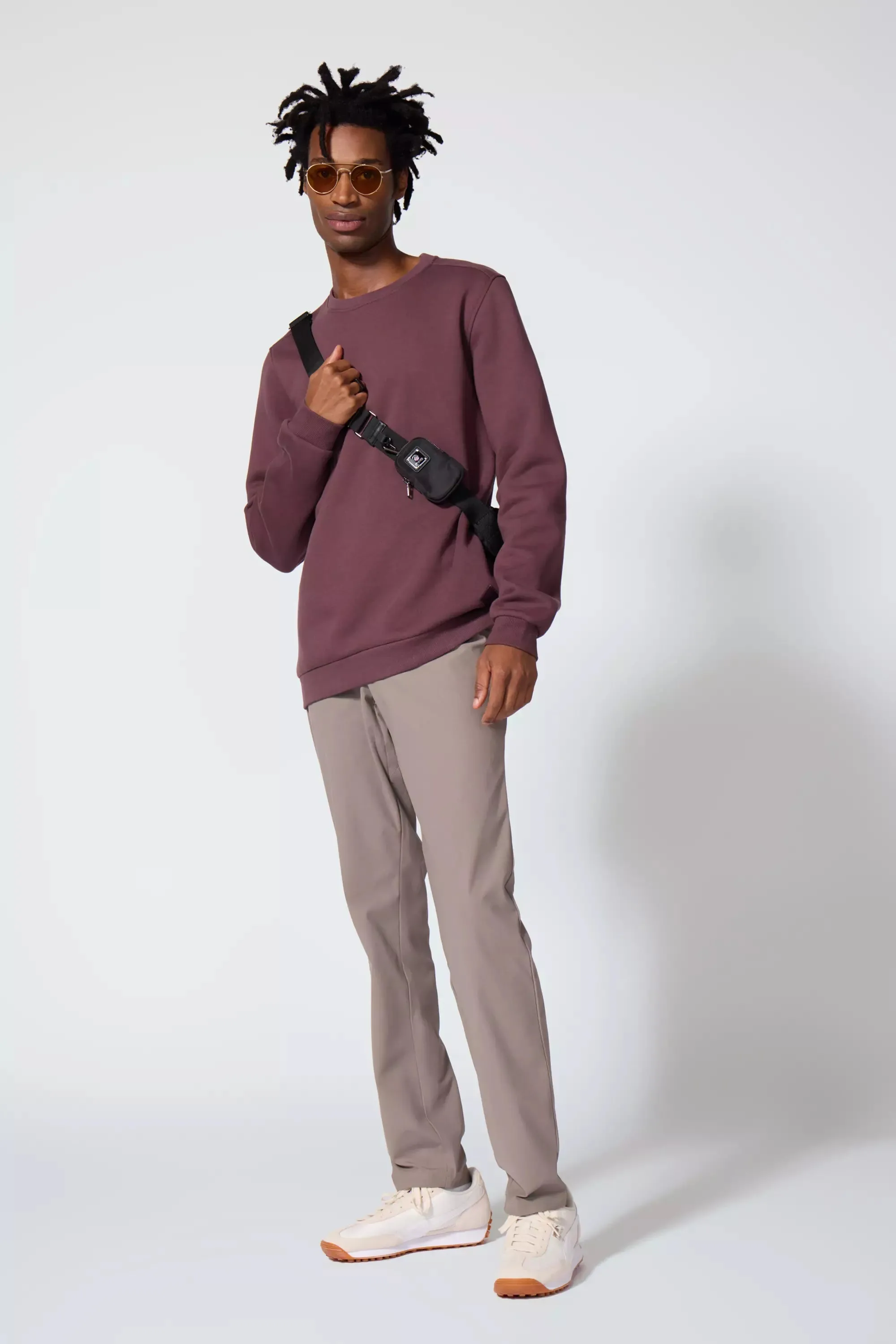Comfort Men's Fleece Sweatshirt - Huckleberry sold by MPG product image thumbnail 2