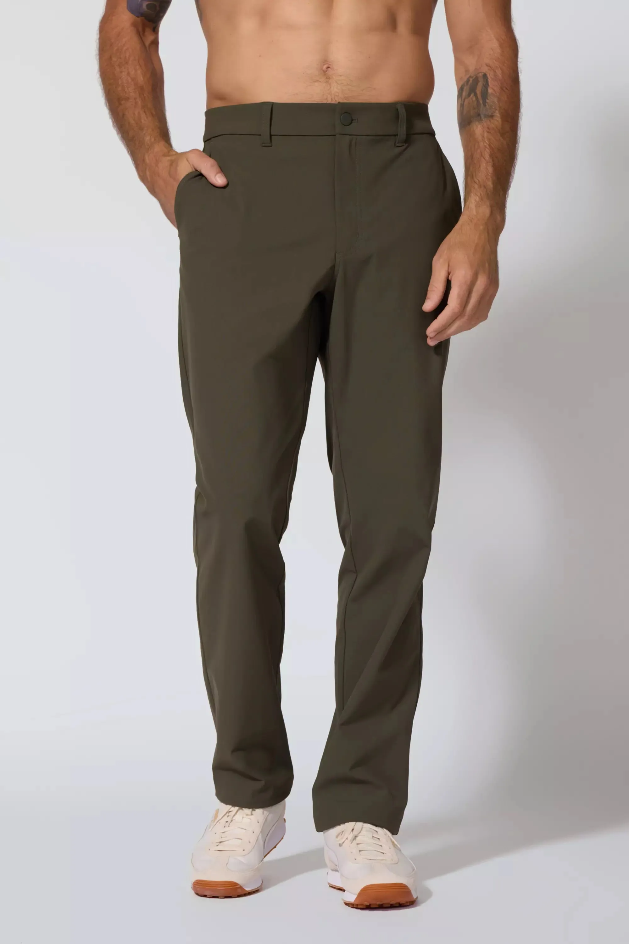 Limitless Chino Pant - Dark Leaf sold by MPG