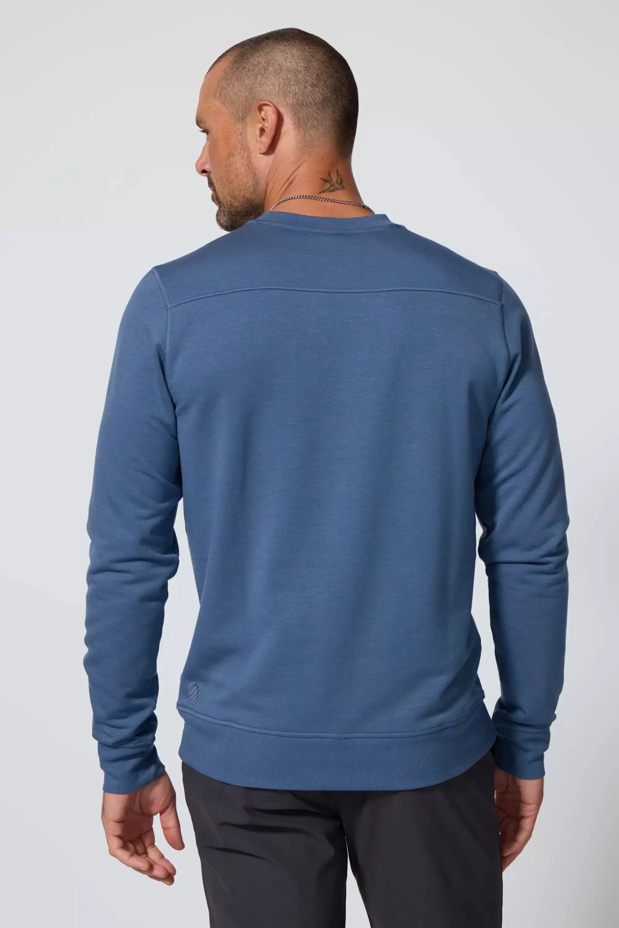 Men's Modal Fleece Pullover - Petrol Blue sold by MPG product image thumbnail 4