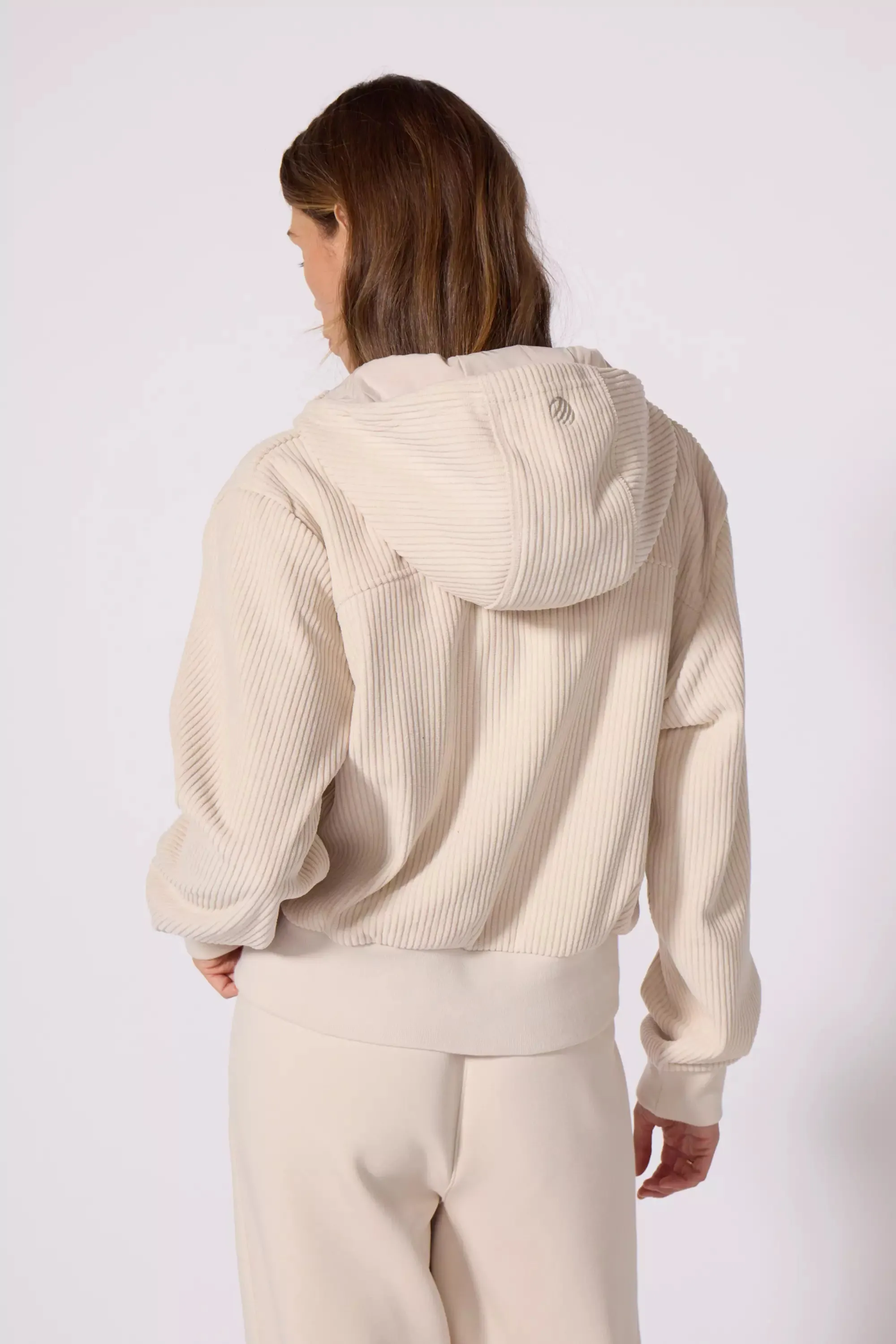 Aura Cropped Jacket - Stone sold by MPG product image thumbnail 4