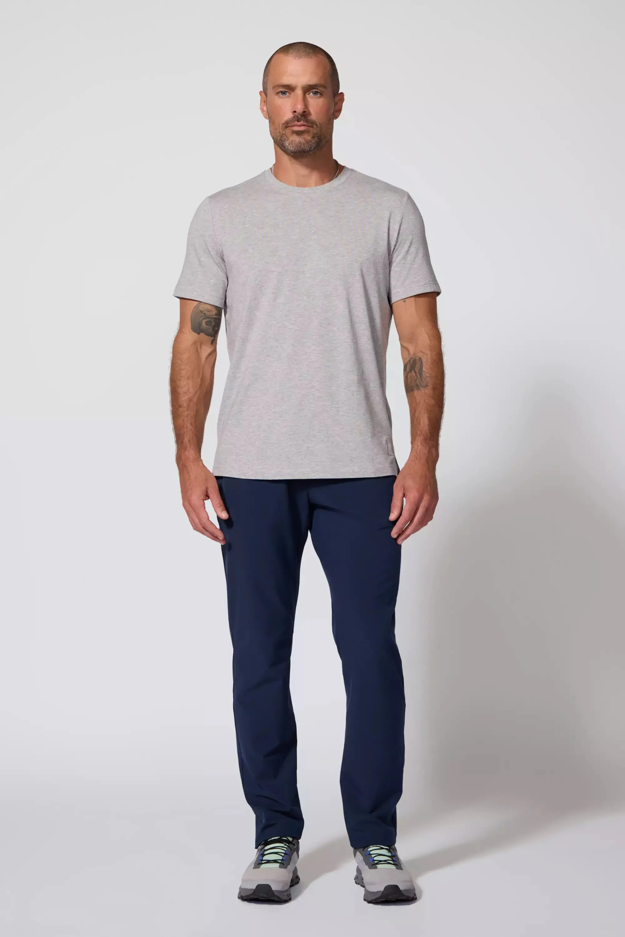 Pima Cotton Tee - Htr Concrete sold by MPG product image thumbnail 5