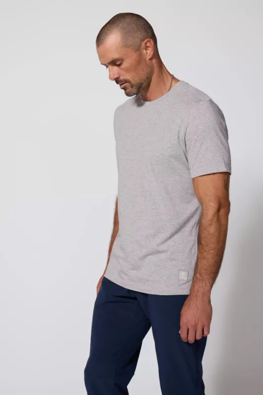 Pima Cotton Tee - Htr Concrete sold by MPG