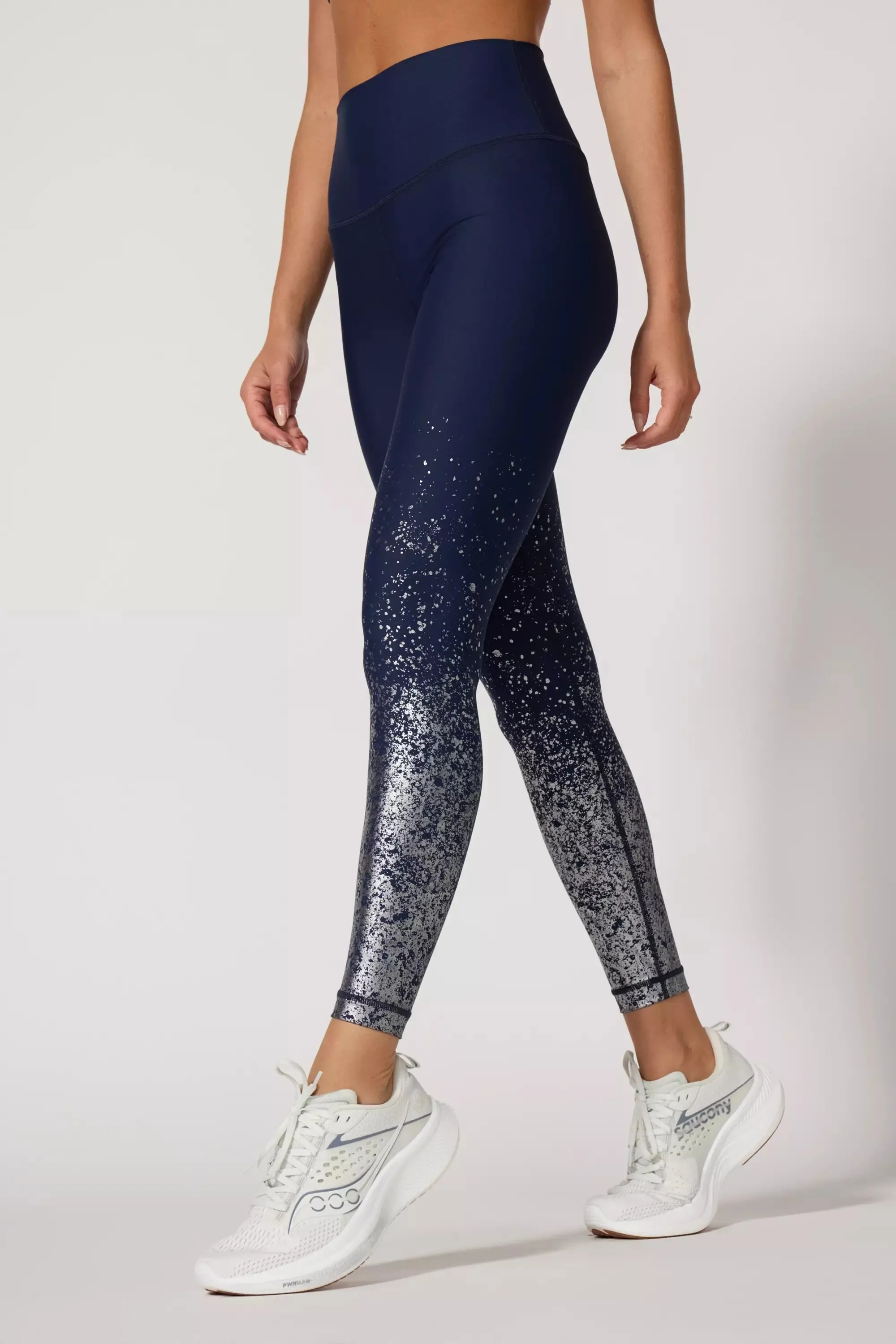 Foil-Print Legging - Deep Navy sold by MPG product image thumbnail 3