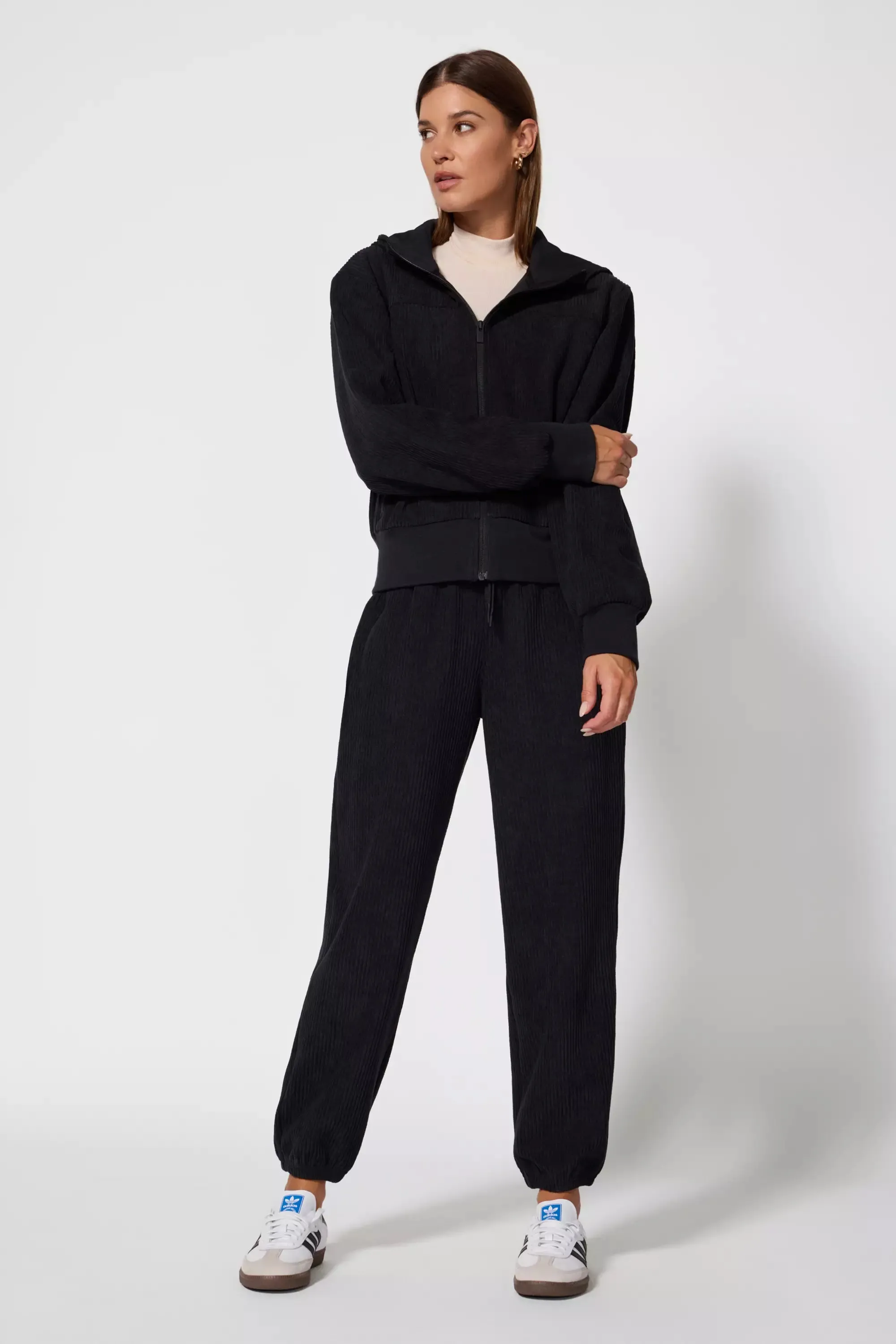 Aura Cropped Jacket - Black sold by MPG product image thumbnail 5