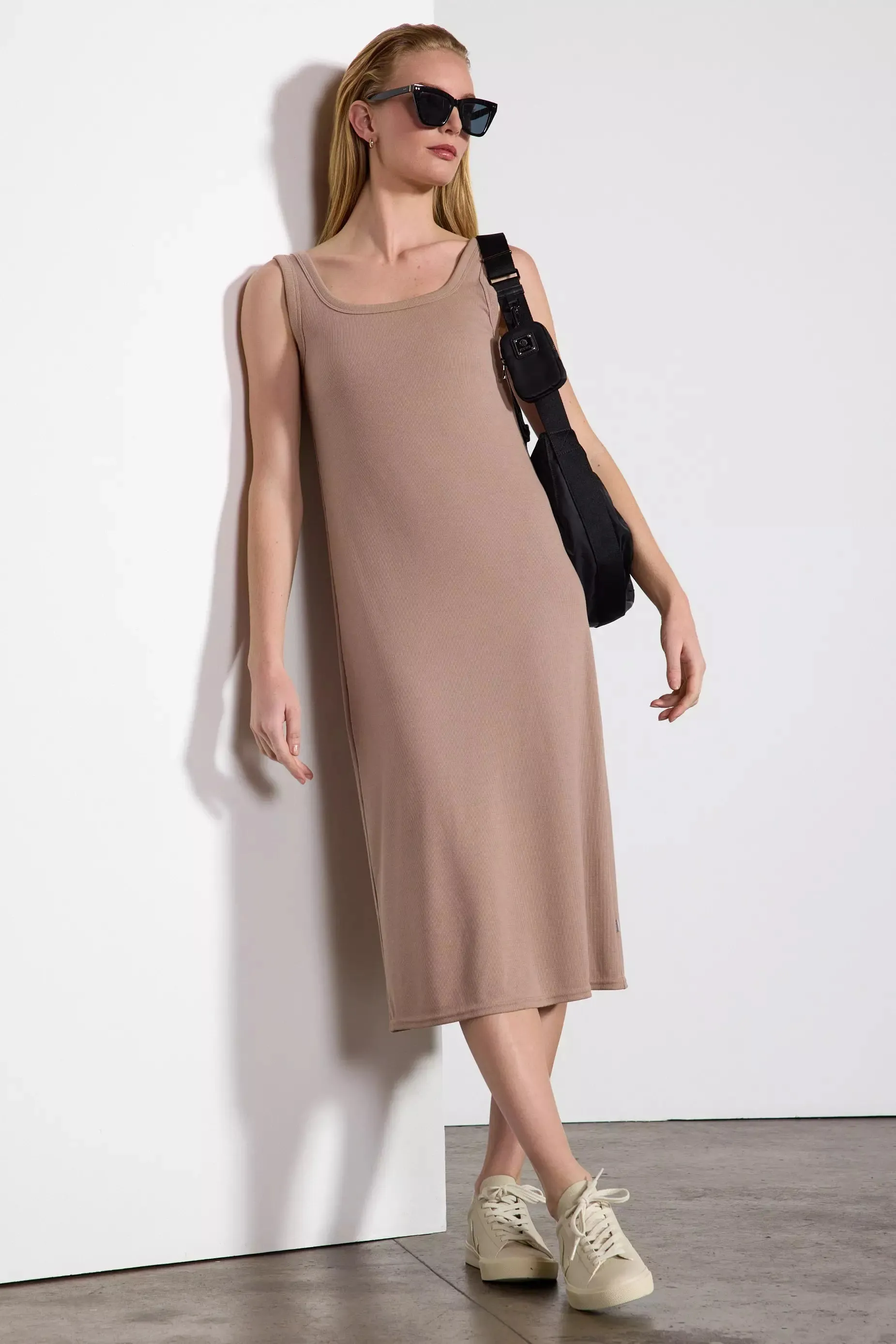 Symphony Cami Dress - Taupe sold by MPG