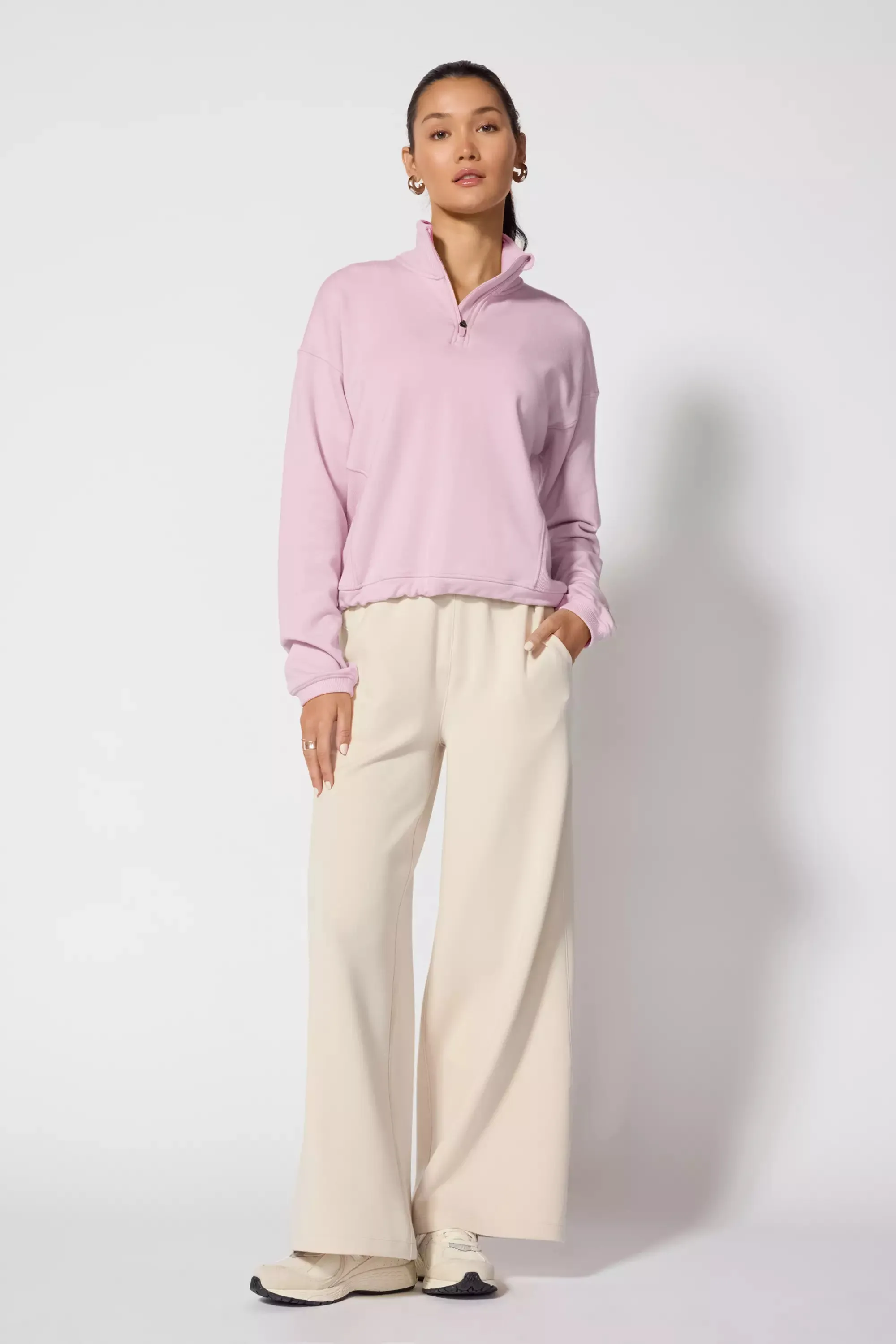 Serenity 1/4 Zip - Fragrant Lilac sold by MPG product image thumbnail 3