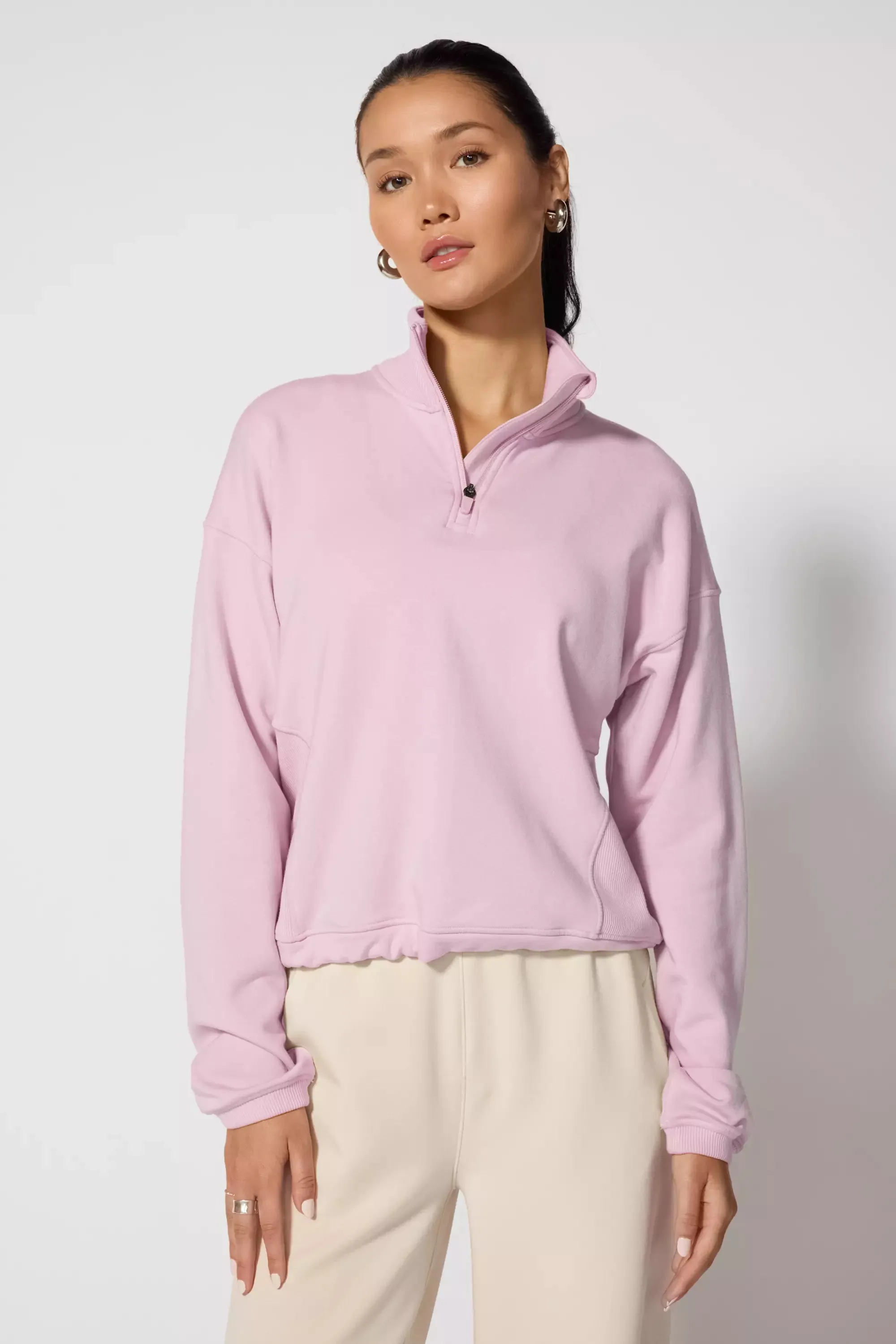 Serenity 1/4 Zip - Fragrant Lilac sold by MPG product image thumbnail 5