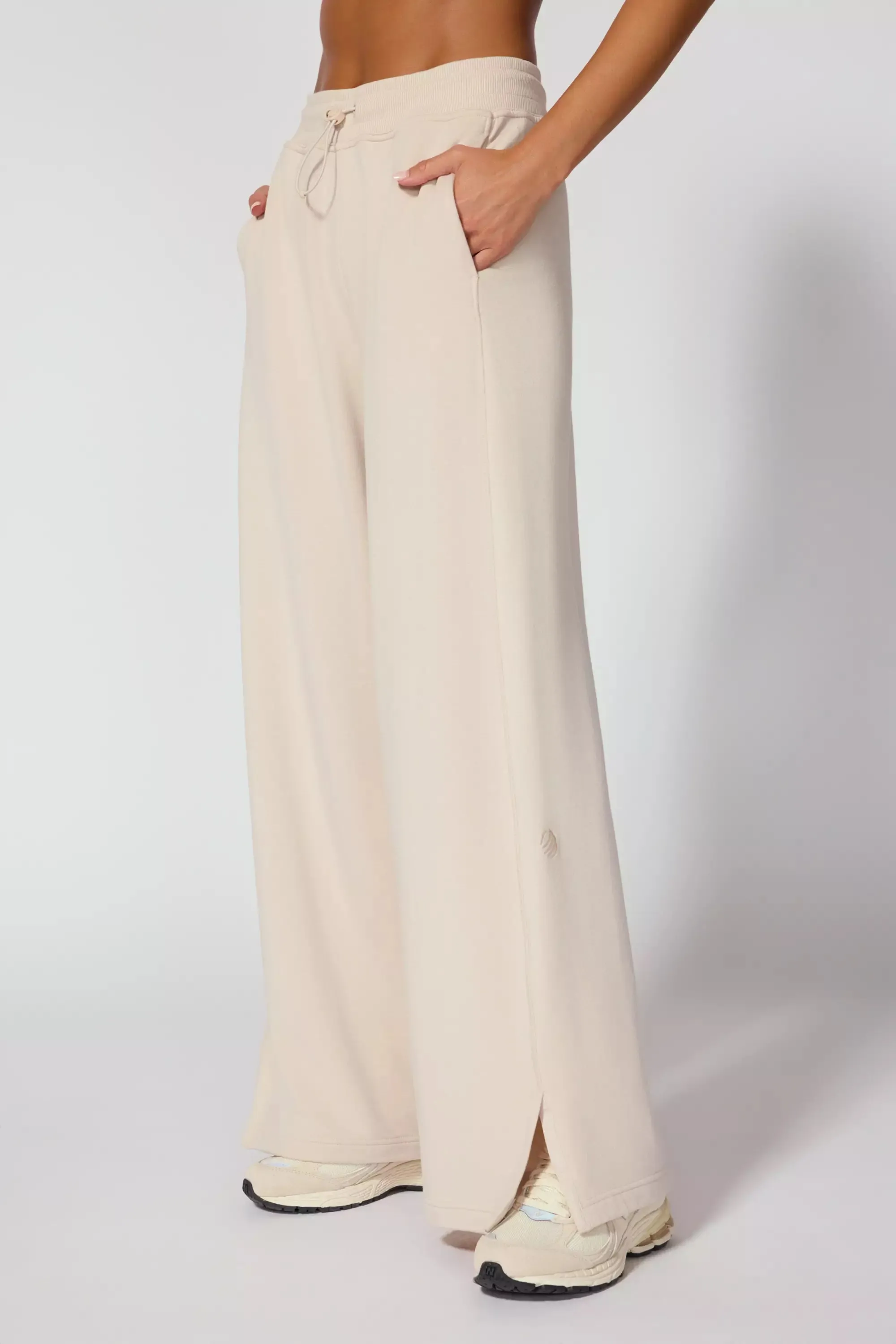 Serenity Wide Leg Pant - Stone sold by MPG product image thumbnail 2