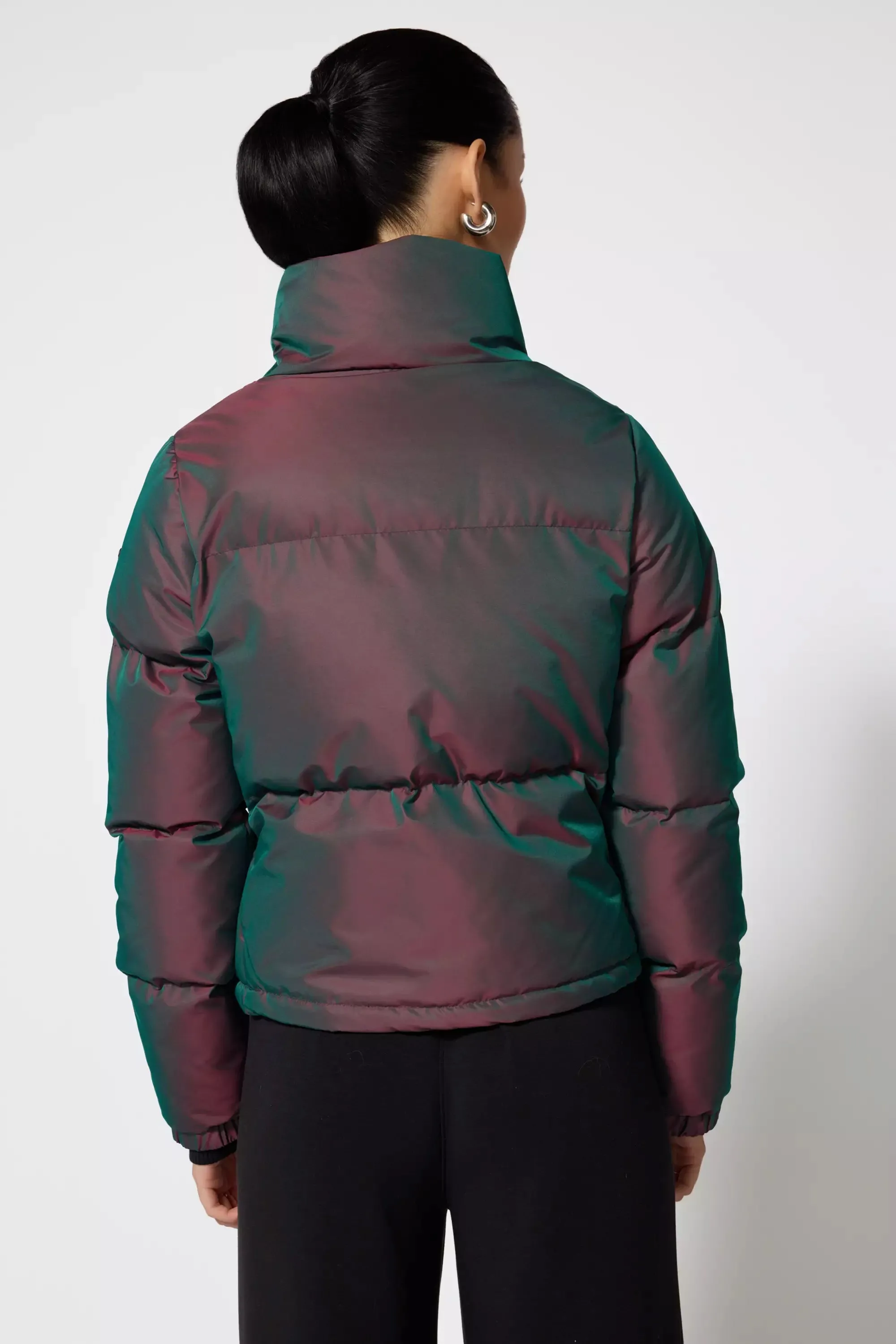 Aurora Cropped Puffer - Northern Lights sold by MPG product image thumbnail 3