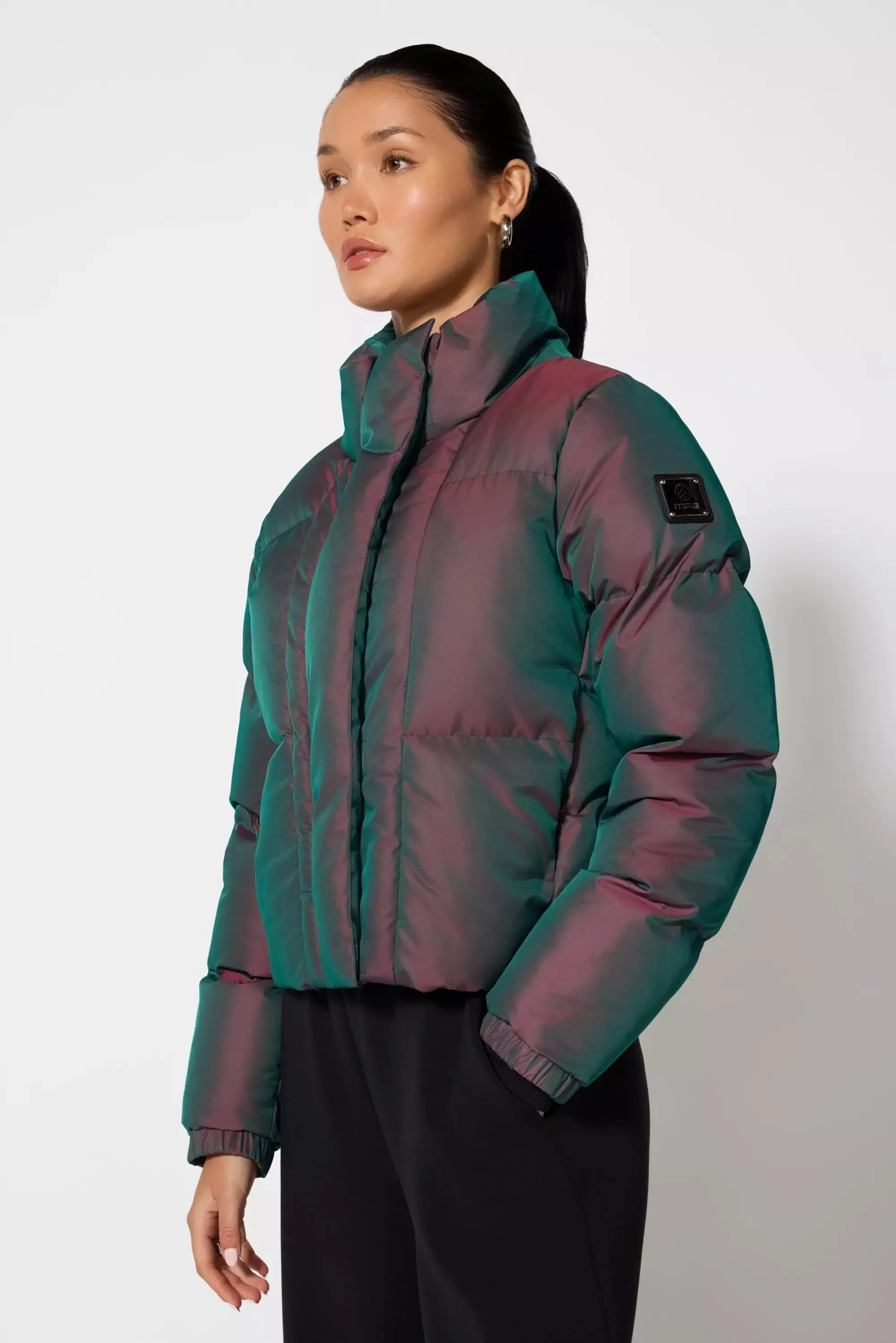 Aurora Cropped Puffer - Northern Lights sold by MPG product image thumbnail 5