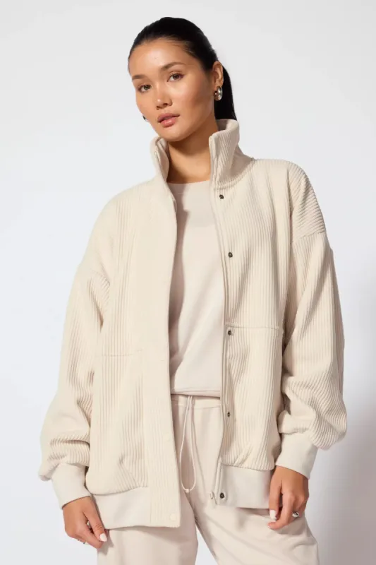 Aura Oversized Jacket - Stone sold by MPG