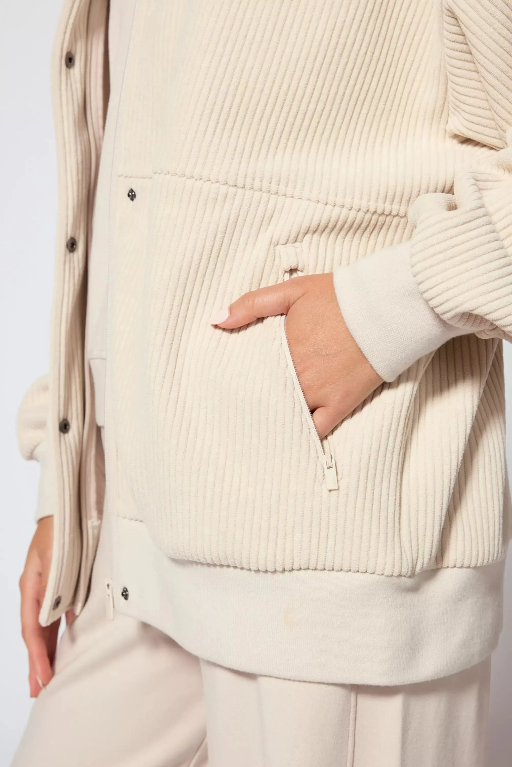 Aura Oversized Jacket - Stone sold by MPG product image thumbnail 5