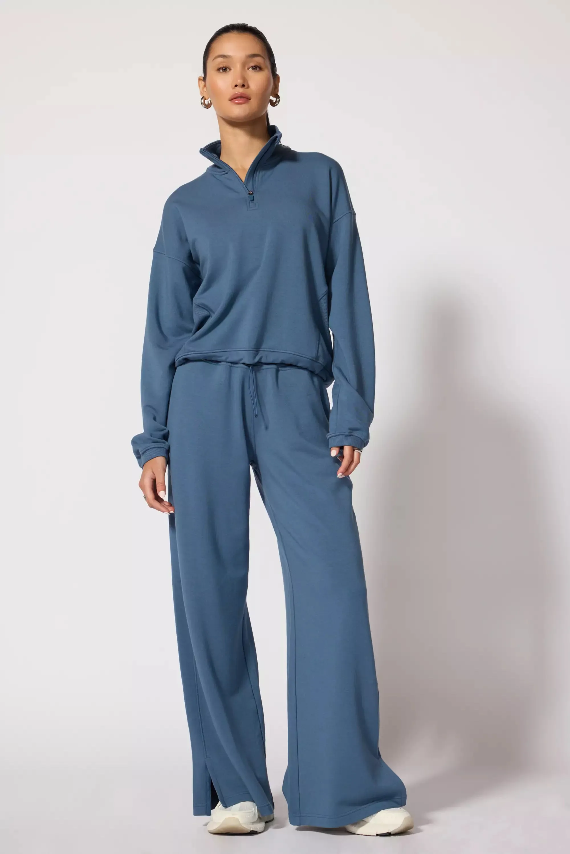 Serenity 1/4 Zip - Petrol Blue sold by MPG