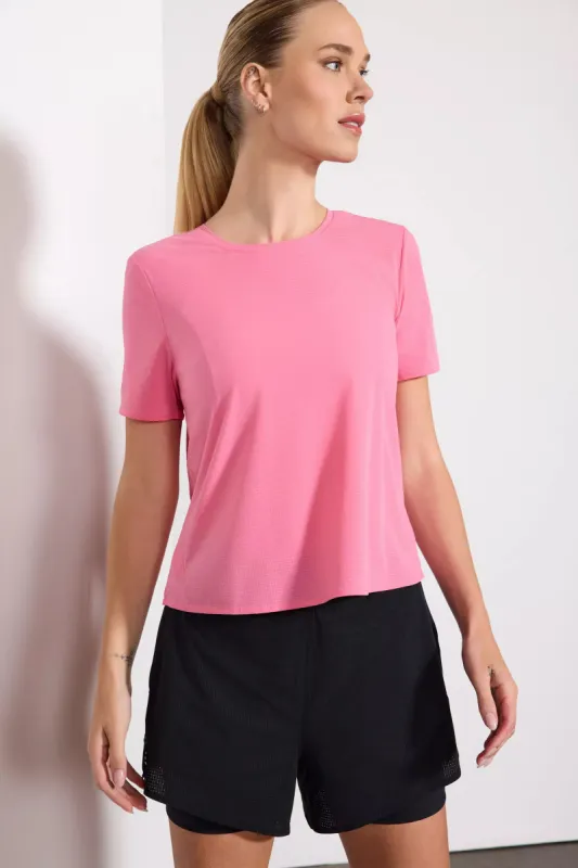 Aerate Tee - Sangria Sunset sold by MPG