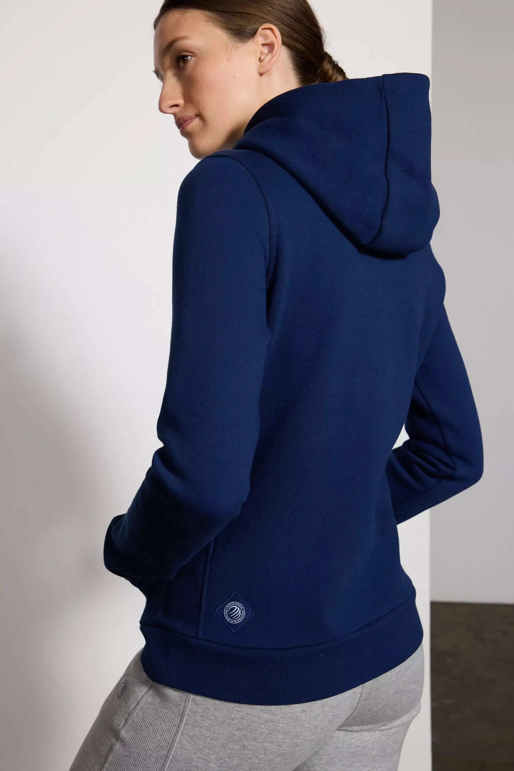 Comfort Fleece Pullover Hoodie - Navy sold by MPG product image thumbnail 3