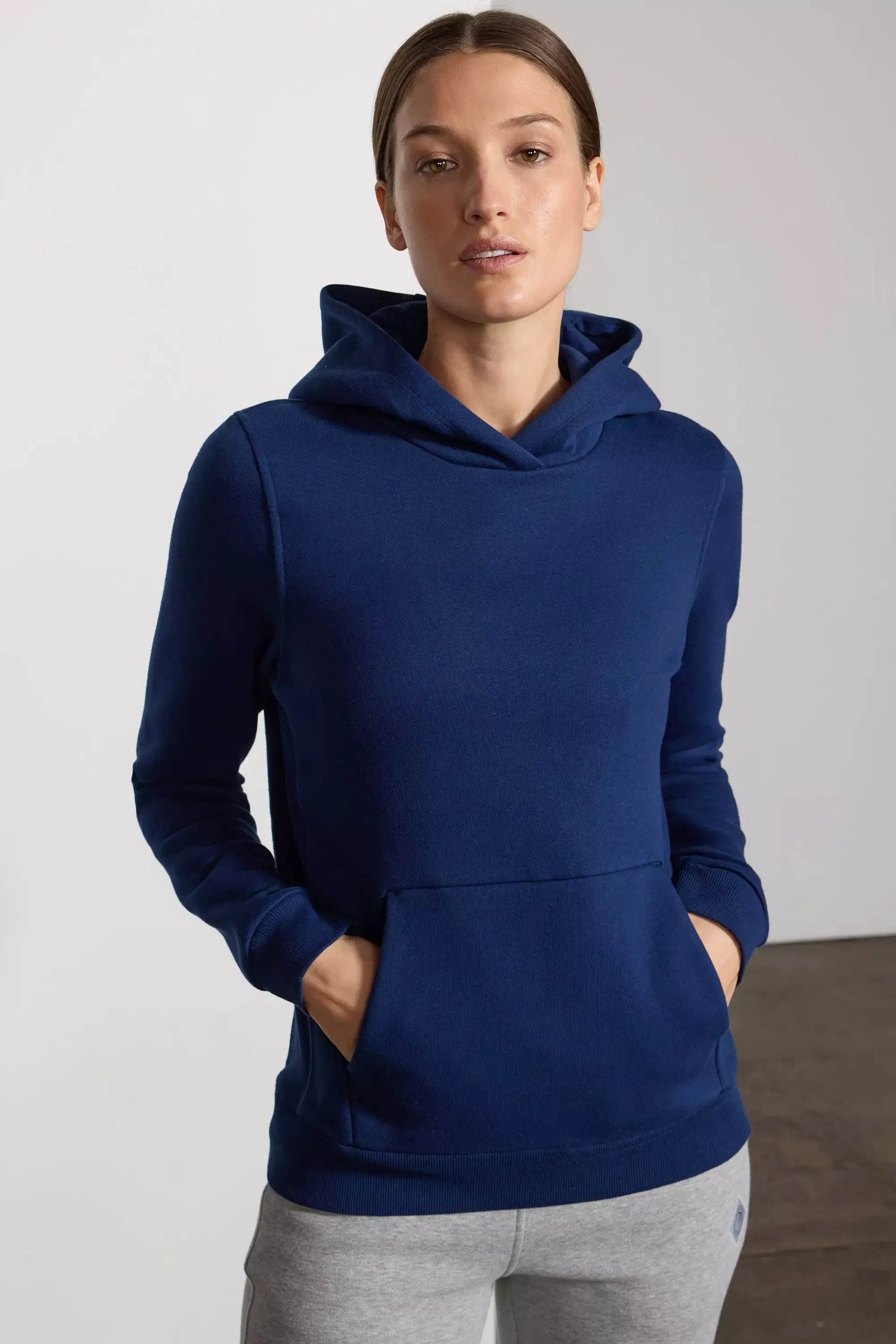 Comfort Fleece Pullover Hoodie - Navy sold by MPG