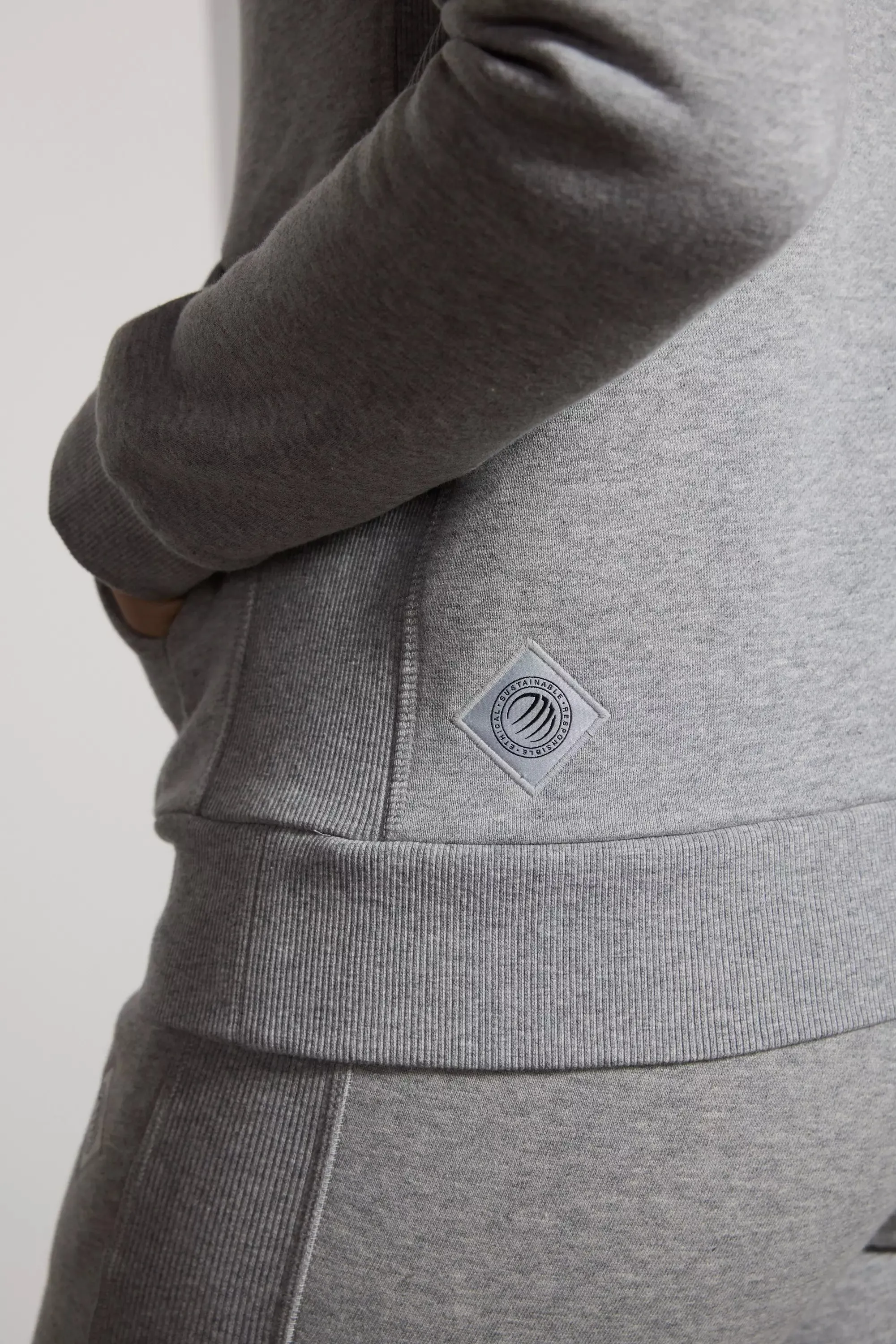 Comfort Fleece Pullover Hoodie - Htr Concrete sold by MPG product image thumbnail 5