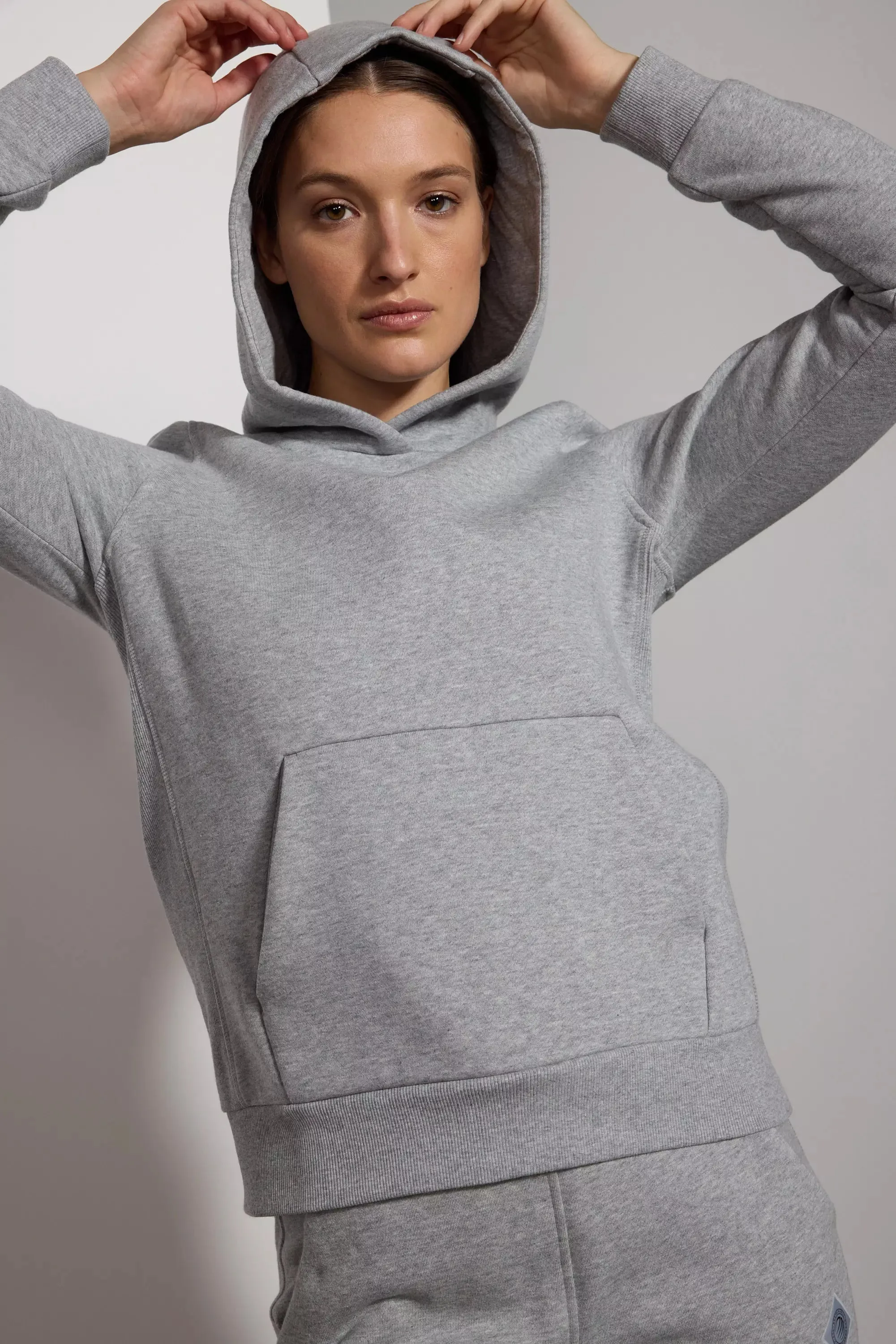 Comfort Fleece Pullover Hoodie - Htr Concrete sold by MPG