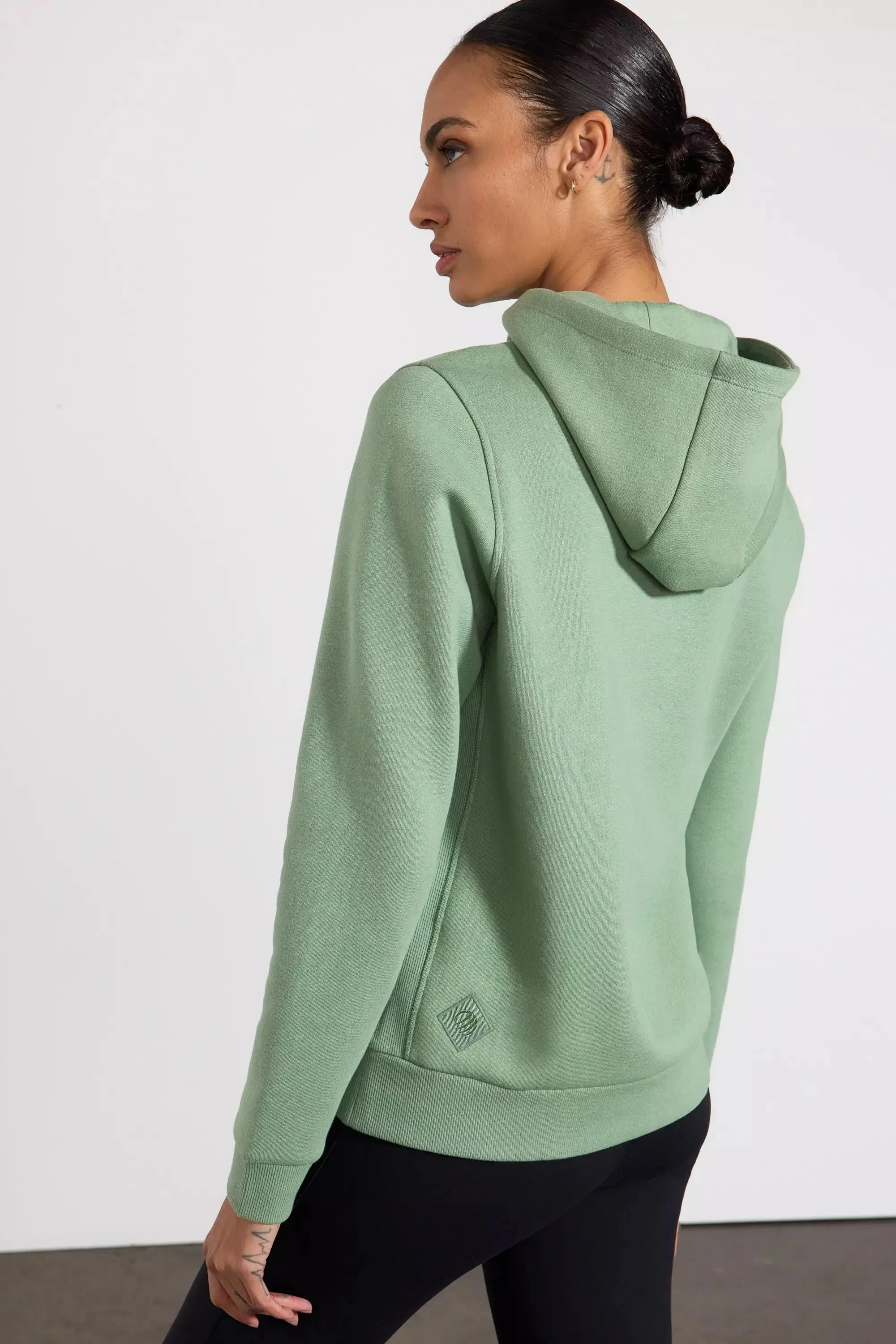 Comfort Fleece Pullover Hoodie - Hedge Green sold by MPG product image thumbnail 3