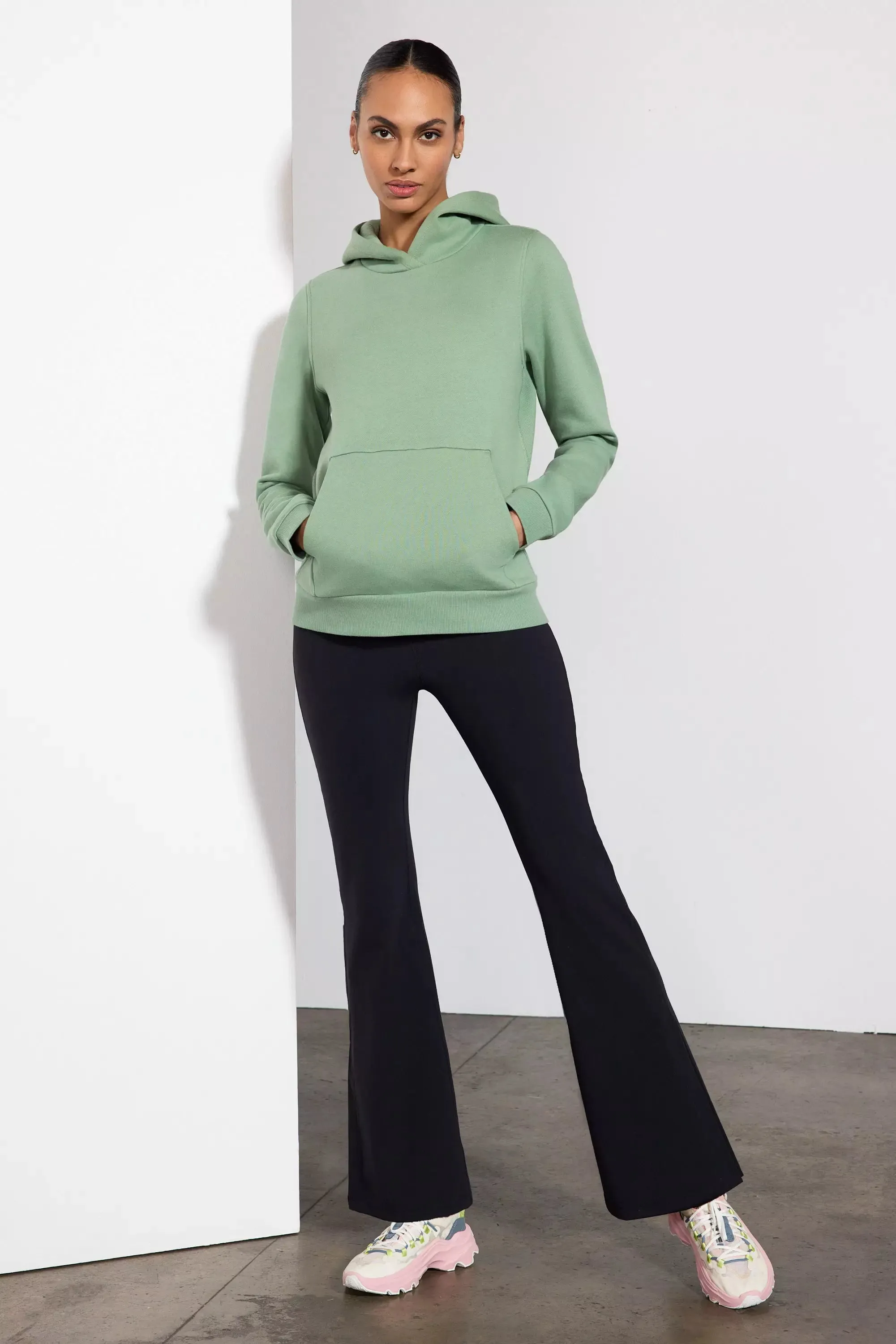 Comfort Fleece Pullover Hoodie - Hedge Green sold by MPG product image thumbnail 2