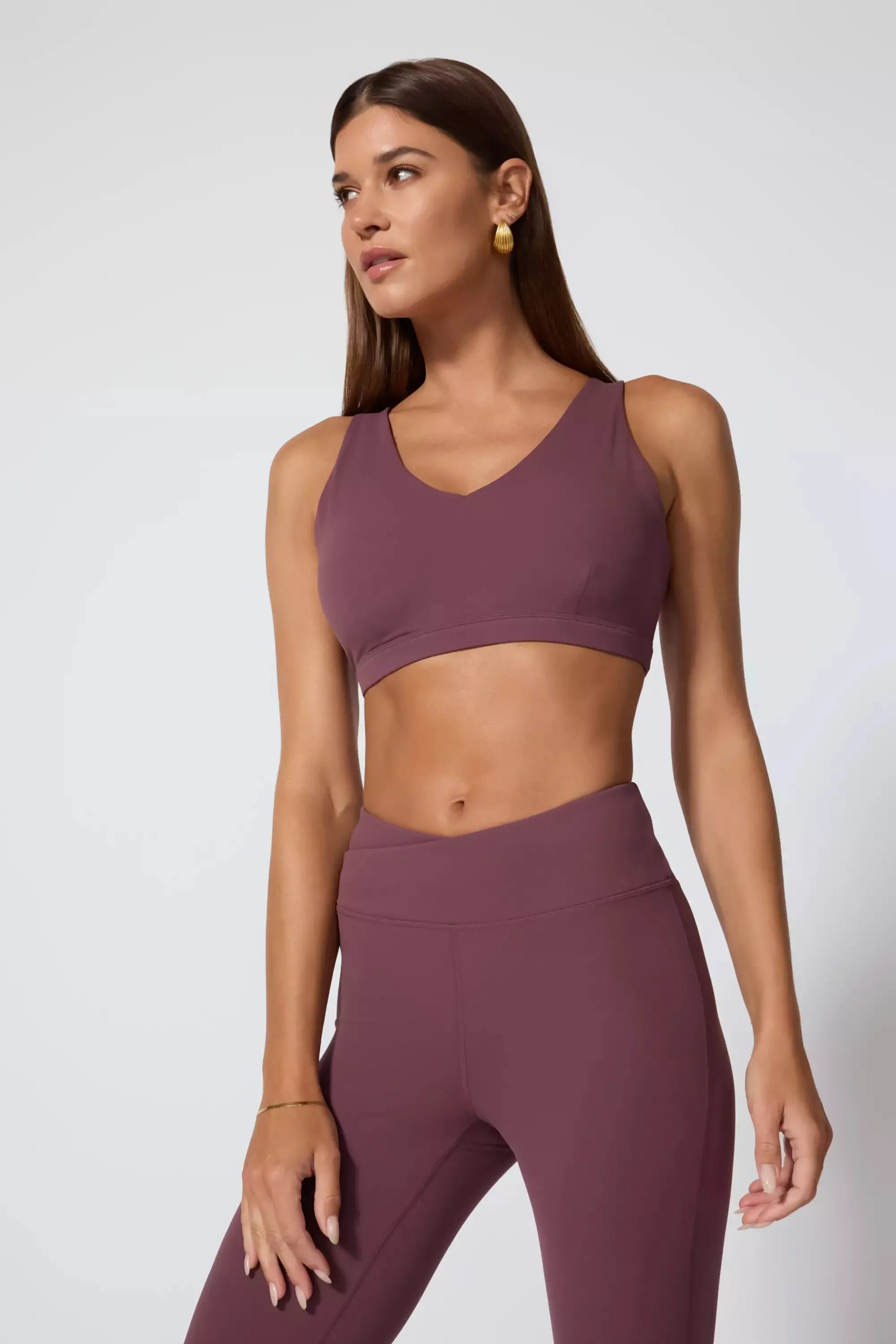 Vital Strappy Back Bra - Huckleberry sold by MPG product image thumbnail 4