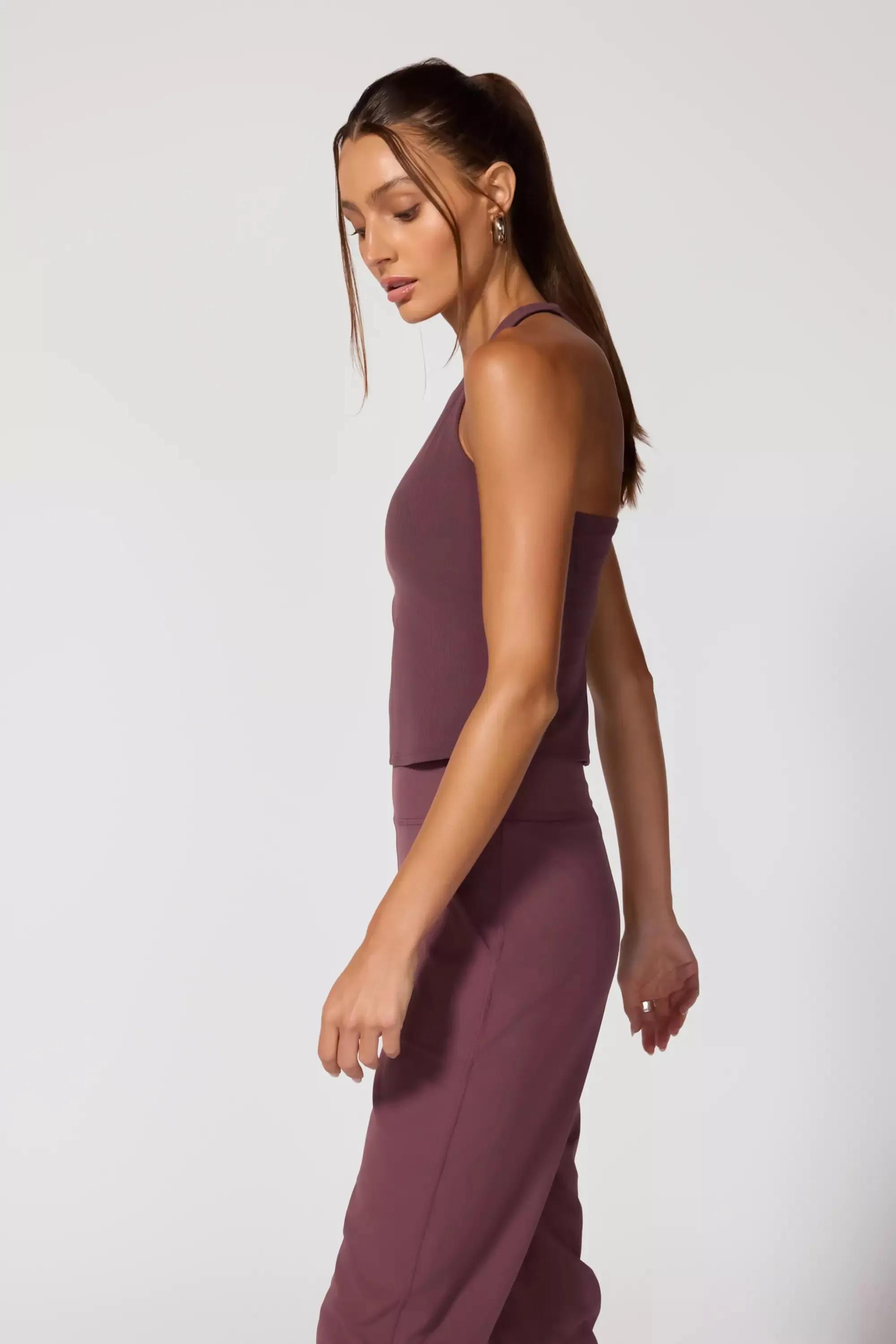 Ribbed Studio Tank - Huckleberry sold by MPG product image thumbnail 5