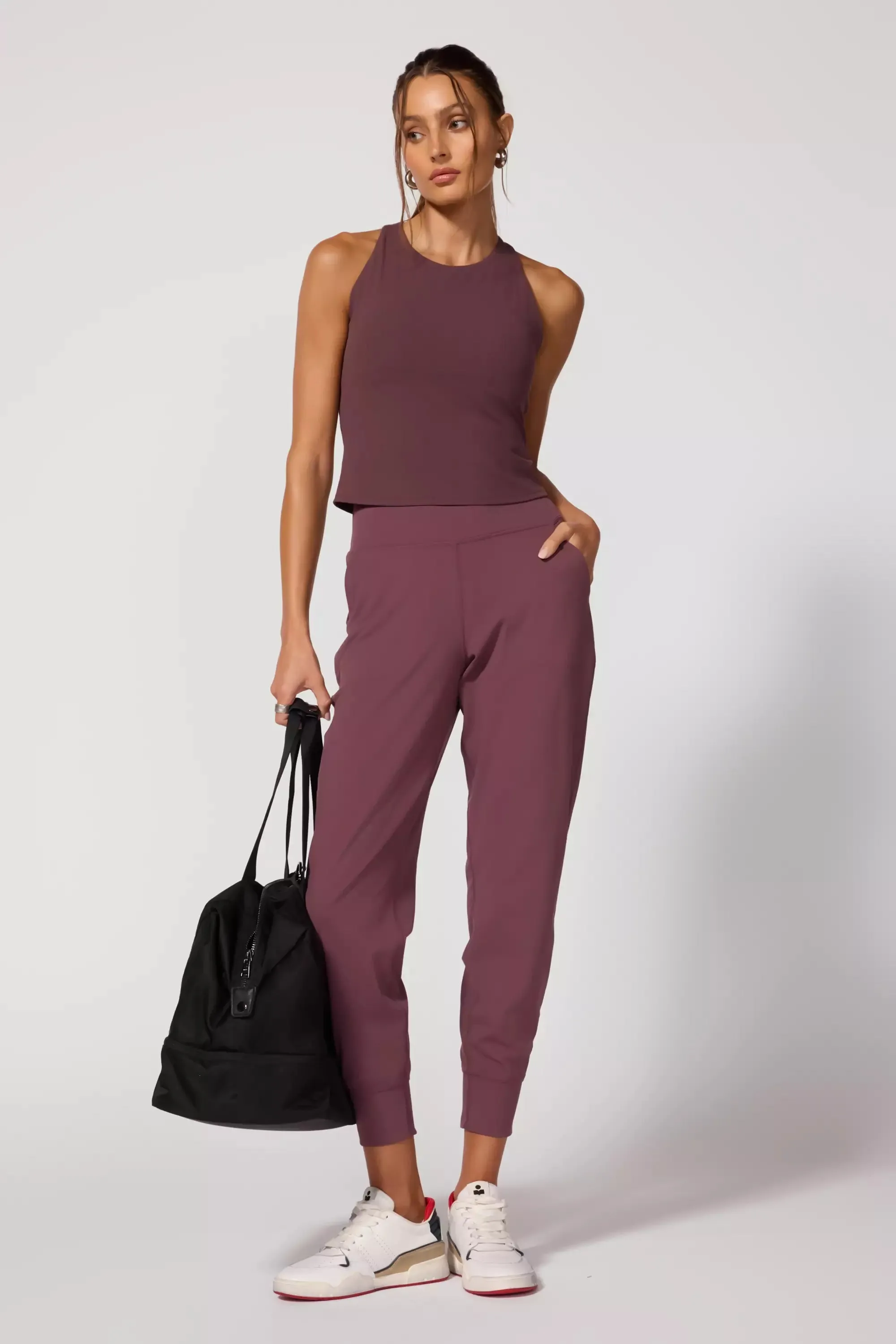 Ribbed Studio Tank - Huckleberry sold by MPG product image thumbnail 2