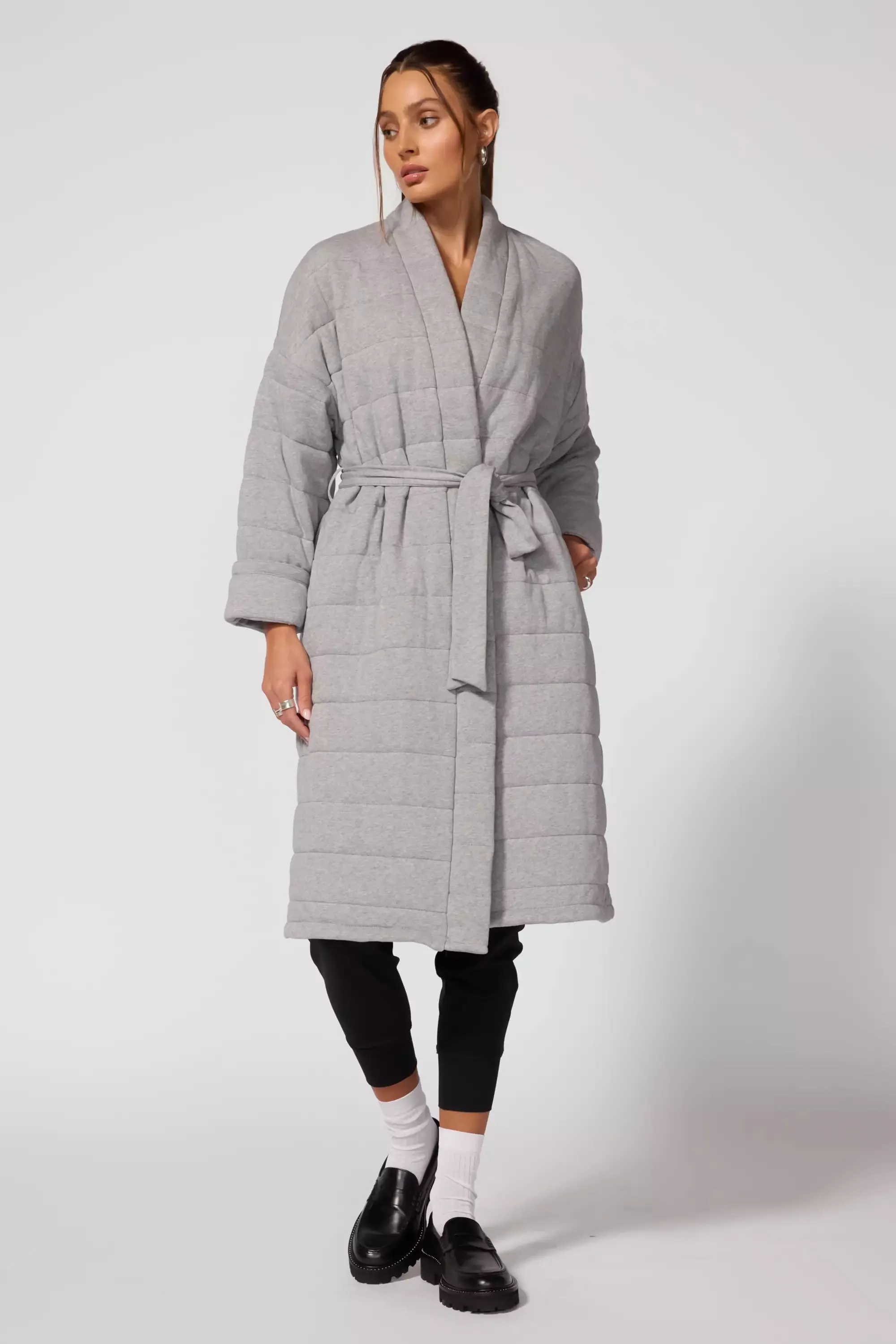 Immerse Studio Coat - Htr Concrete sold by MPG product image thumbnail 4