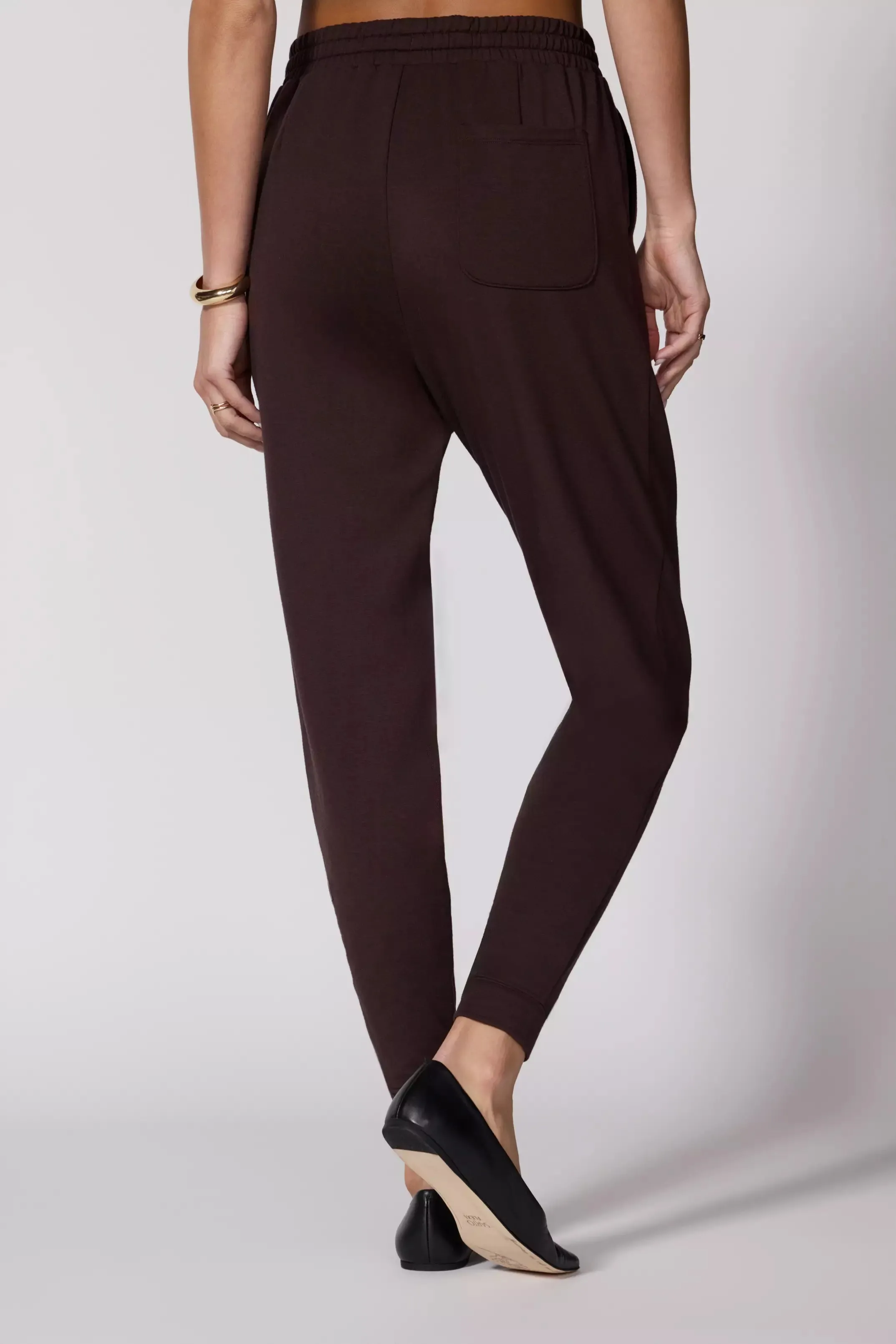 Modal Fleece Jogger - Chocolate Brown sold by MPG product image thumbnail 3