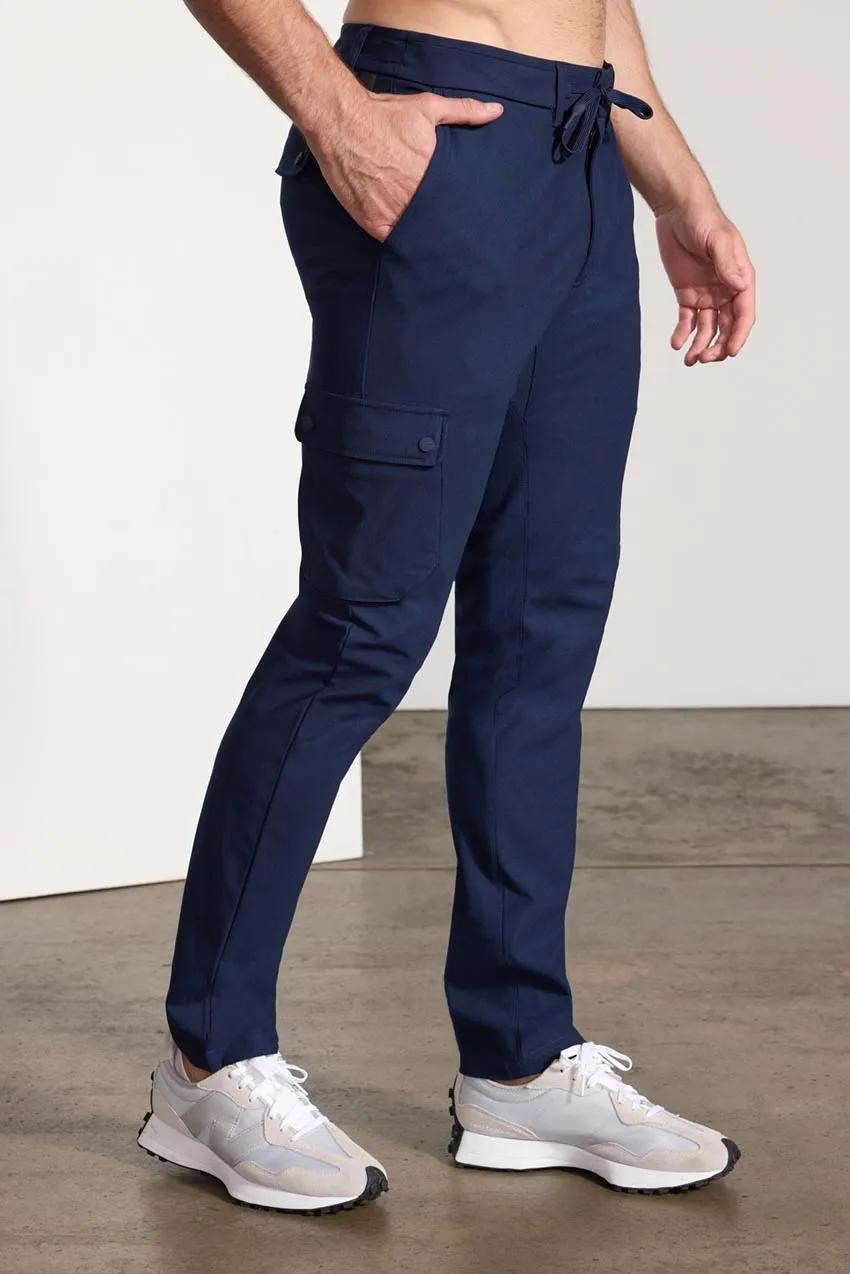 Limitless Slim Cargo Pant - Deep Navy sold by MPG