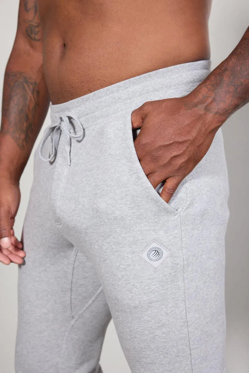 Comfort Men's Fleece Sweatpant - Htr Concrete sold by MPG product image thumbnail 4