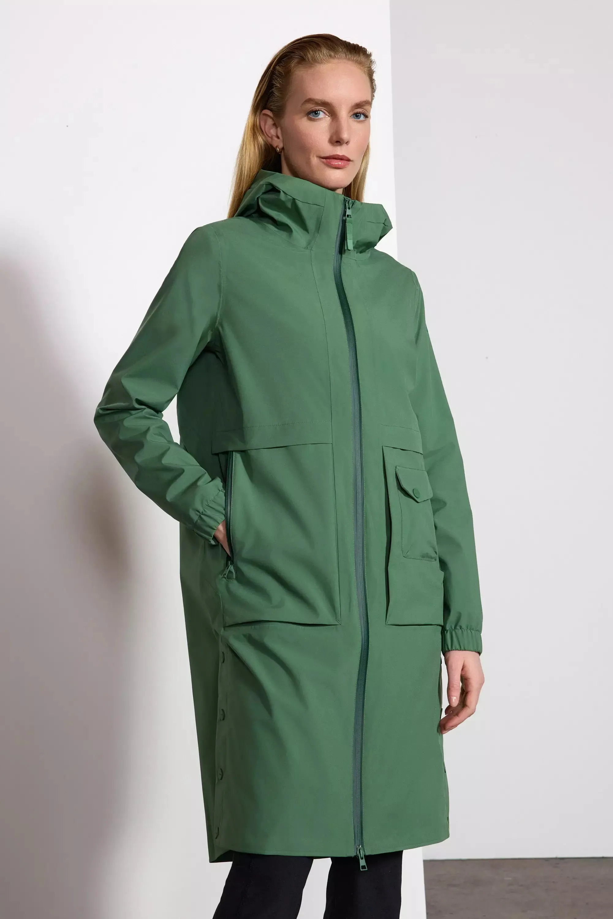 Tempest Cargo Rain Jacket - Myrtle sold by MPG