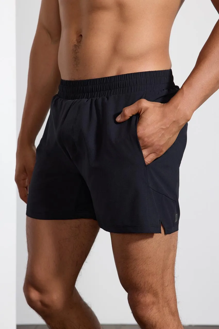Stride Swim / Sweat Short with Liner - 5" - Black/Primrose sold by MPG product image thumbnail 5