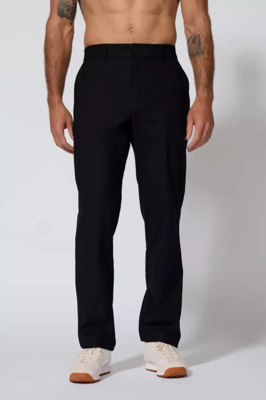 Limitless Chino Pant - Black made by MPG