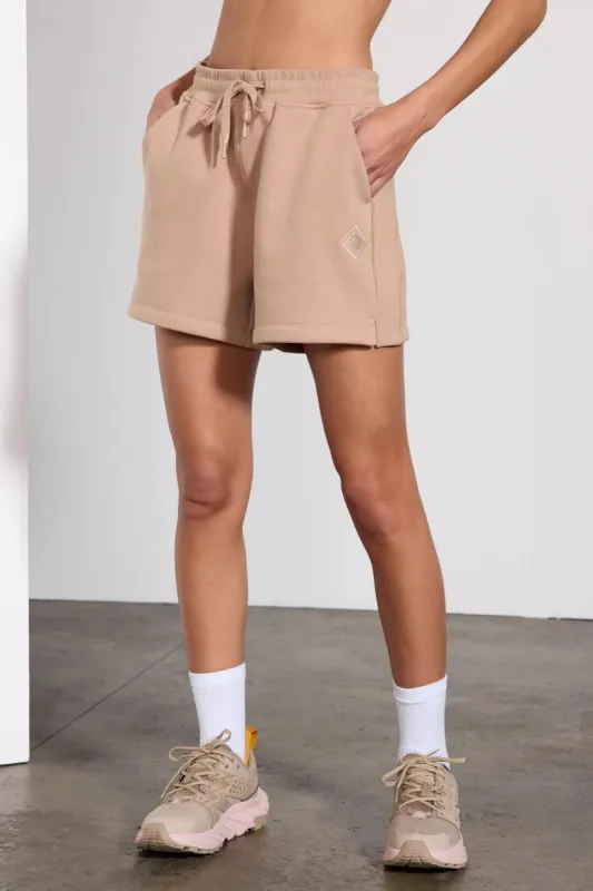 Comfort Fleece Short - Warm Taupe sold by MPG