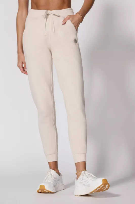 Comfort Fleece Jogger - Stone sold by MPG