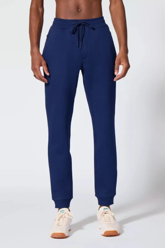 Comfort Men's Fleece Jogger - Navy sold by MPG